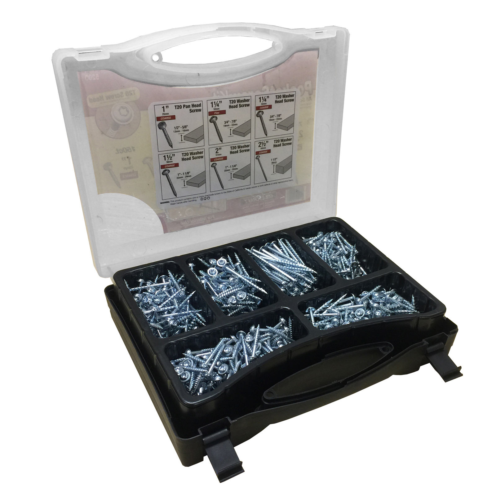 product: Milescraft PocketScrewKit Pocket Hole Screw Assortment shown
