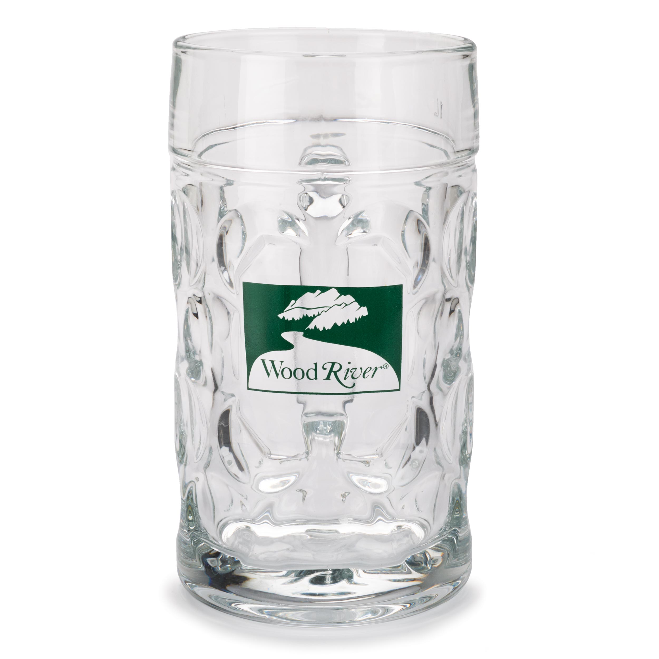 Woodriver 1-liter Glass Beer Mug