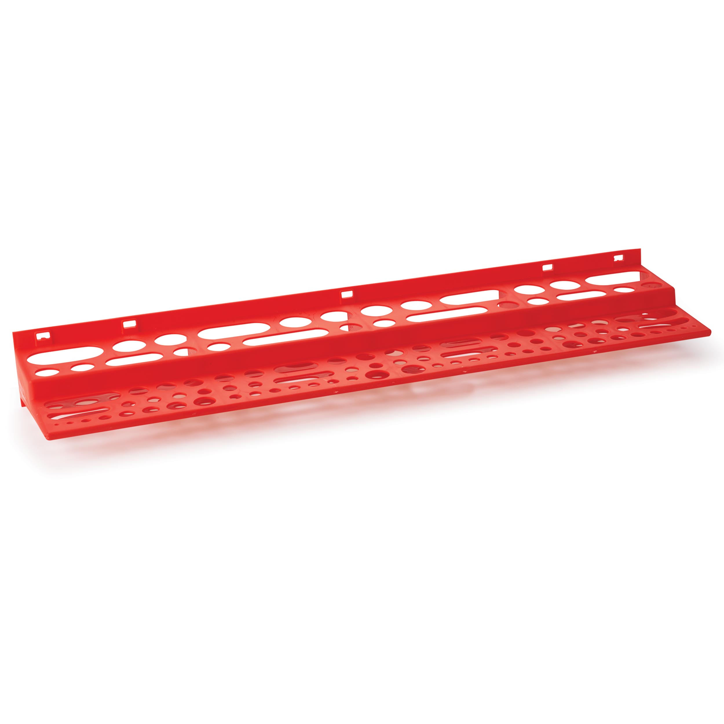 product: WoodRiver Red Tool Rack shown