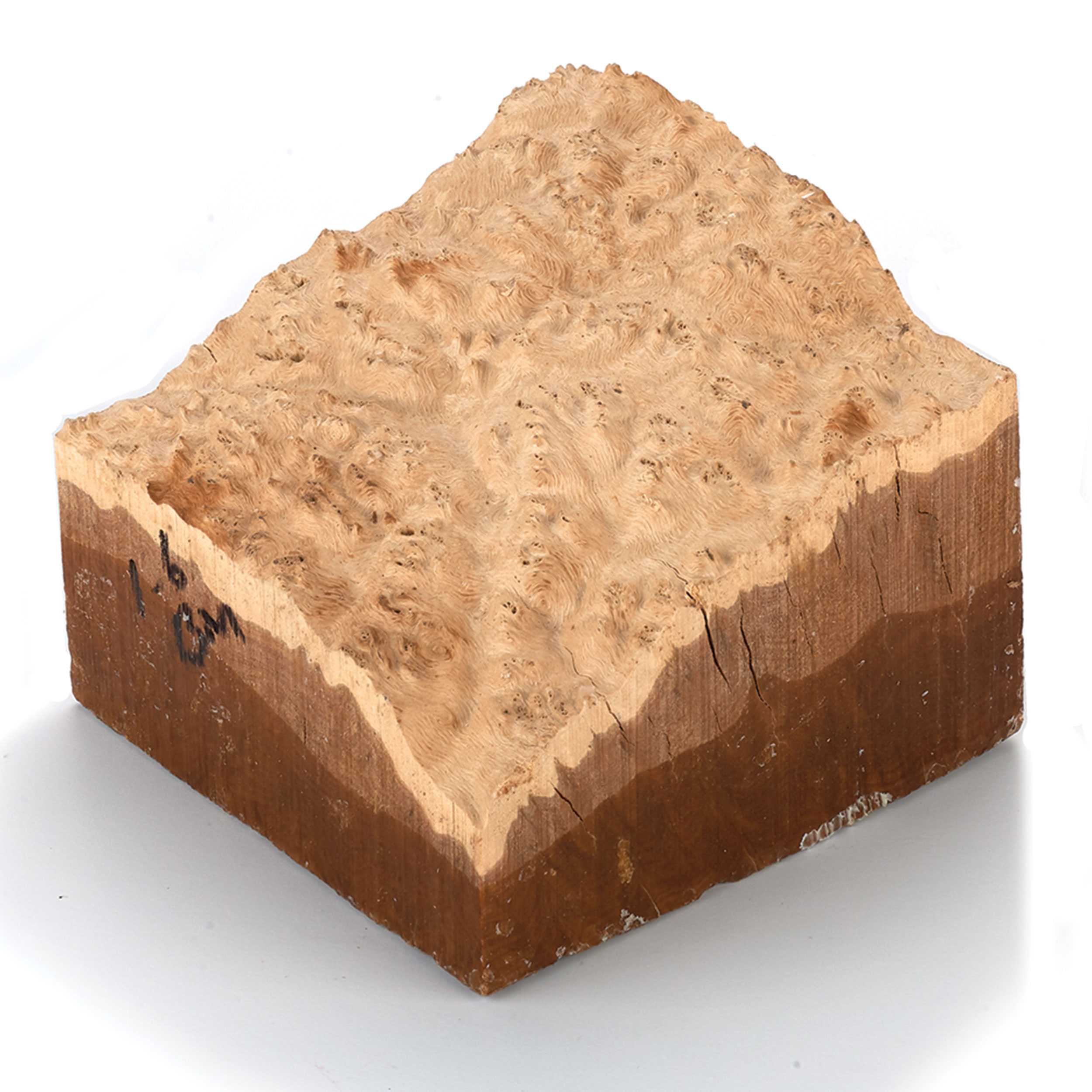 product: Woodcraft Woodshop Australian Brown Mallee Burl Turning Blank - 1 kg - 2 kg shown