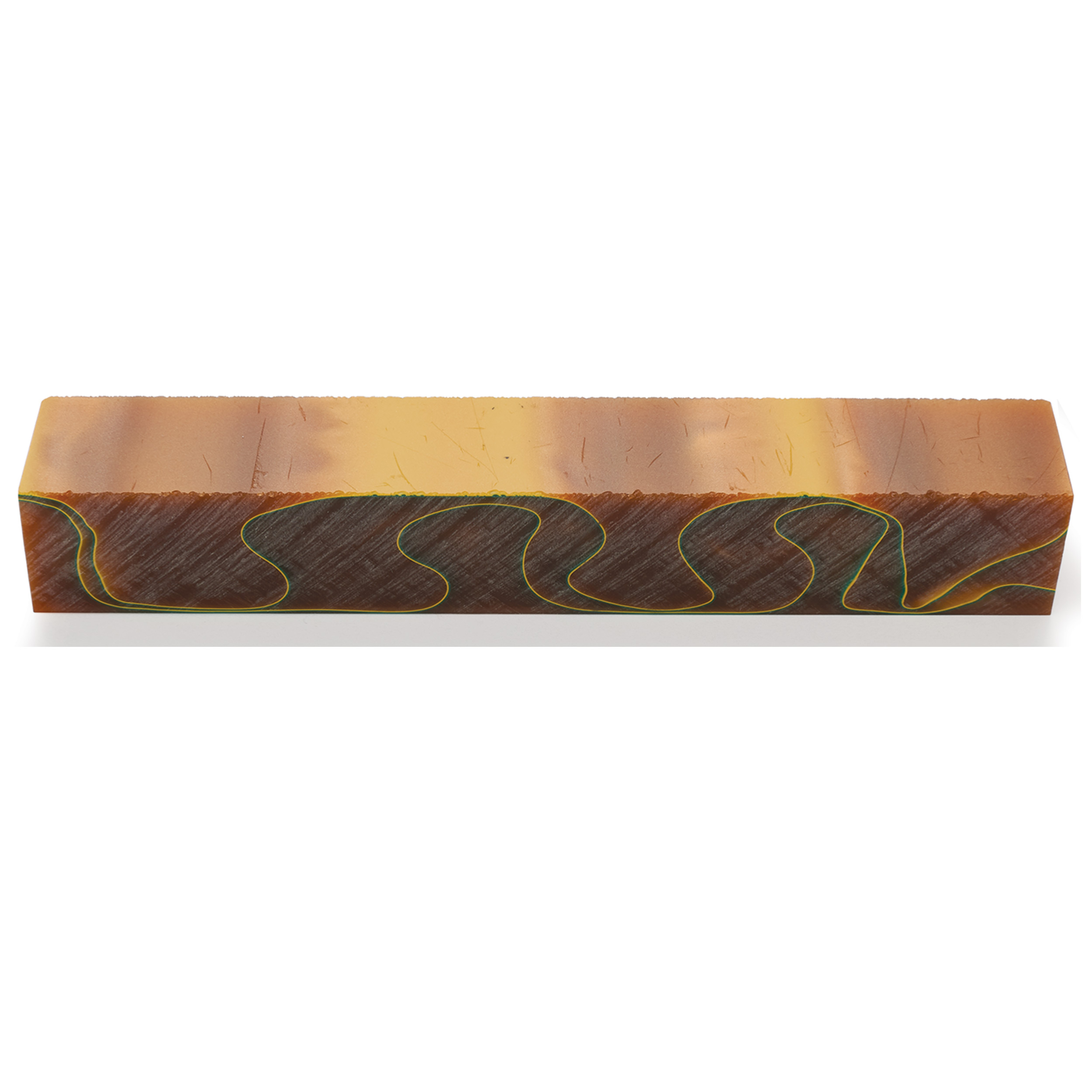 Acrylic Pen Blank - Brown Topaz