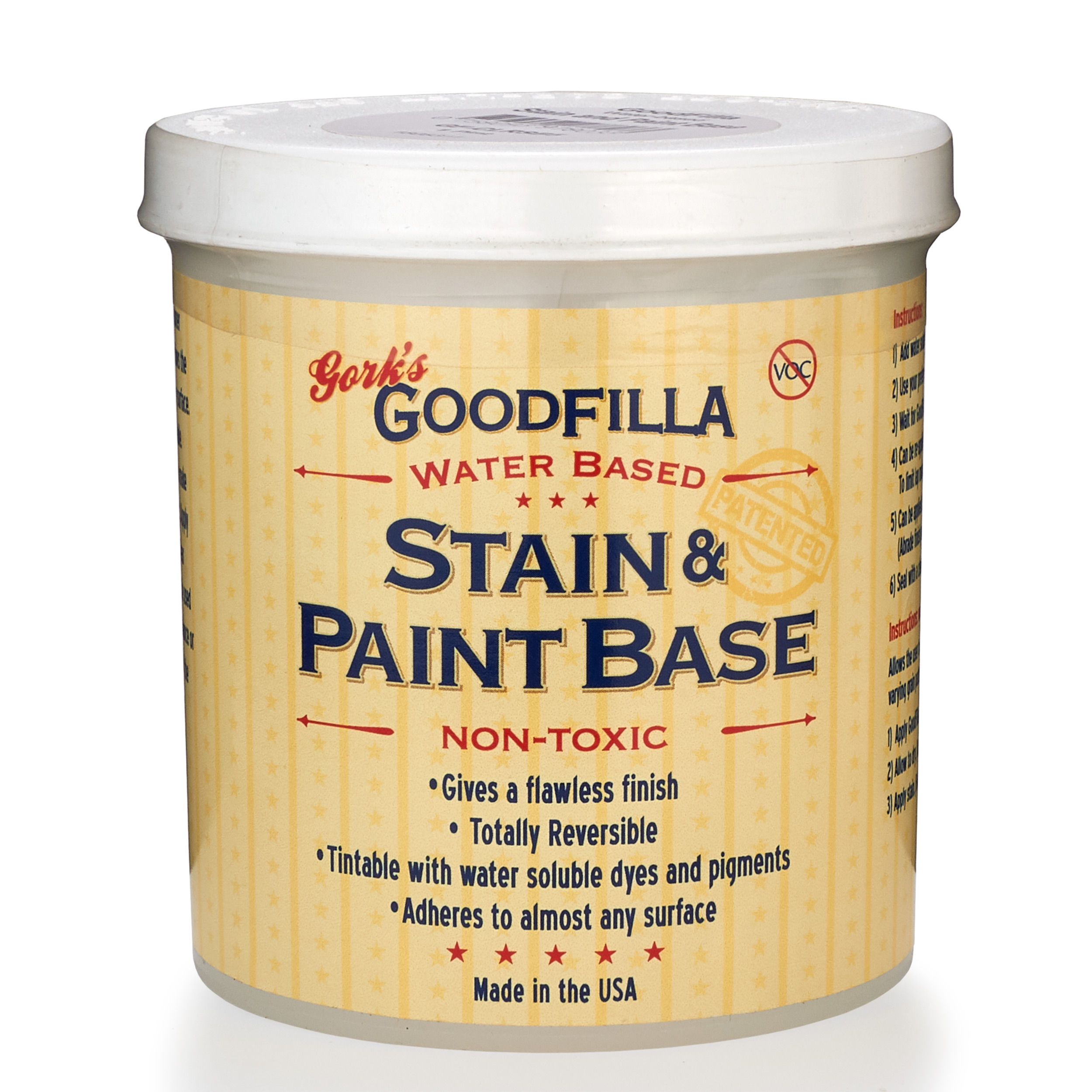 Goodfilla Clear Stain/paint Base Pt