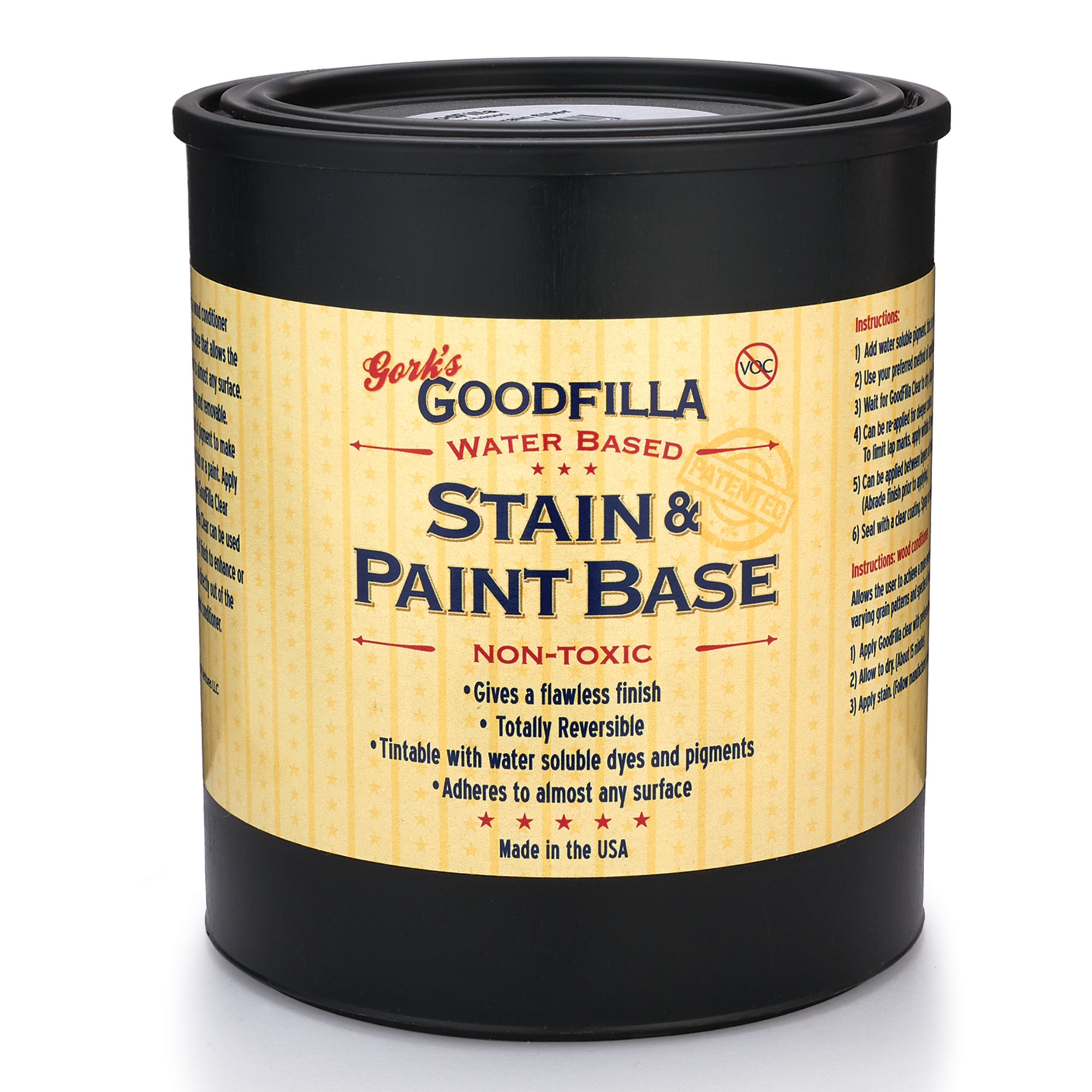 Goodfilla Clear Stain/paint Base Qt