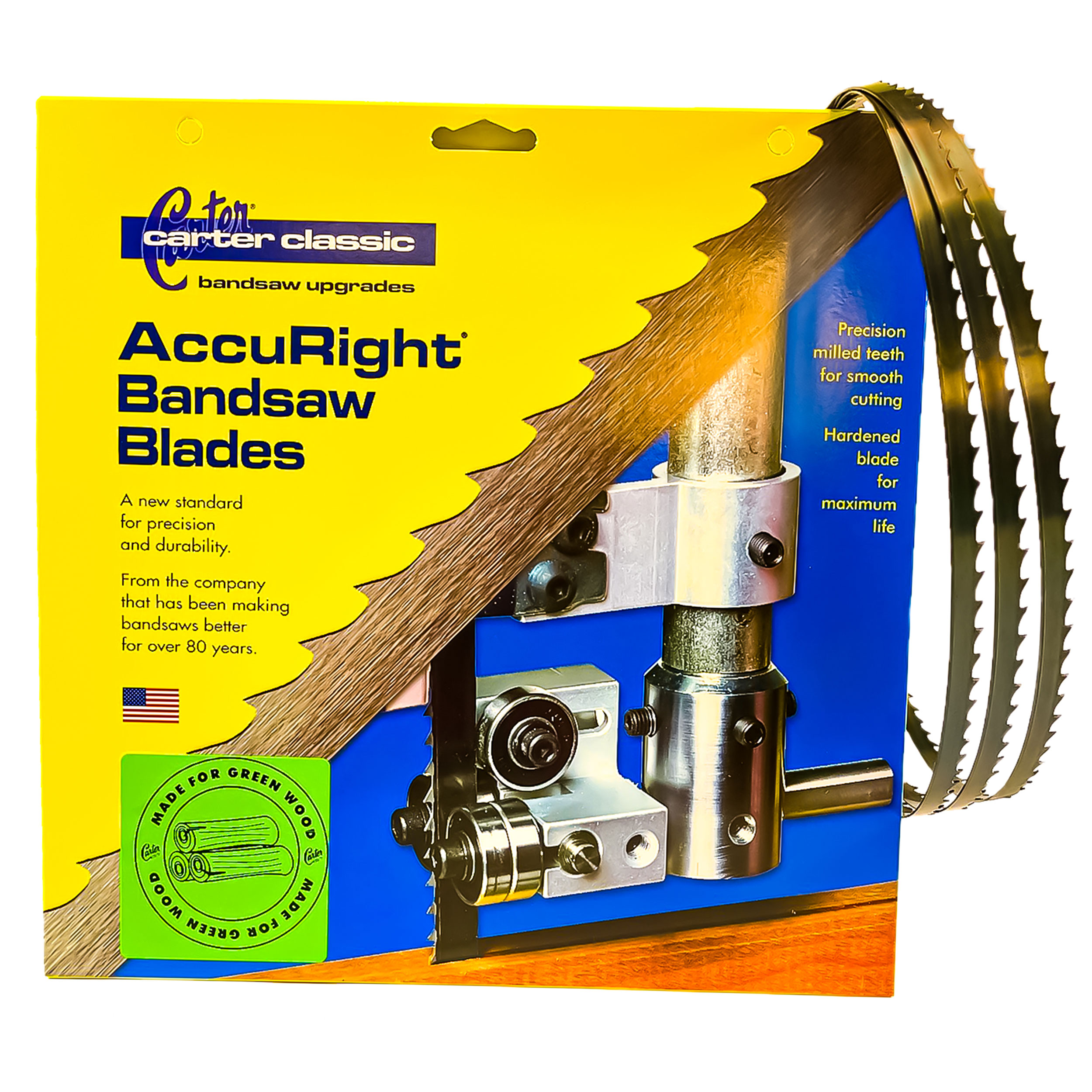 product: Carter Products Green Wood Bandsaw Blade - 125