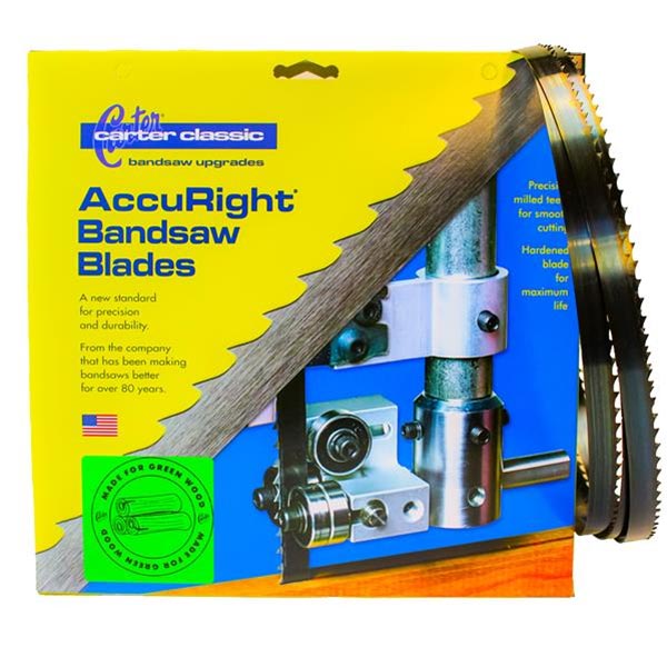 product: Carter Products Green Wood Bandsaw Blade - 111
