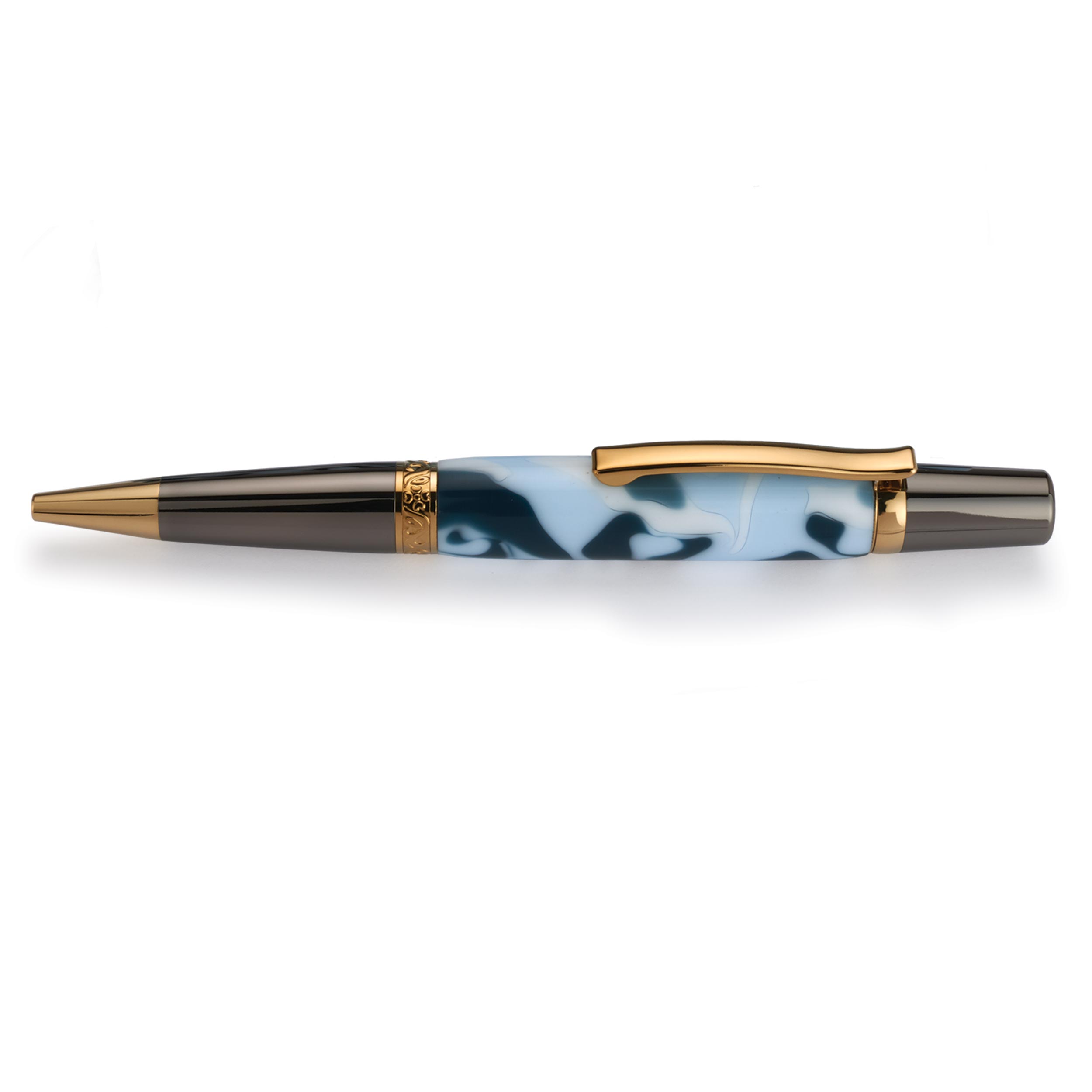 Wall Street Ii Elegant Ballpoint Pen Kit - Gunmetal & Hardite