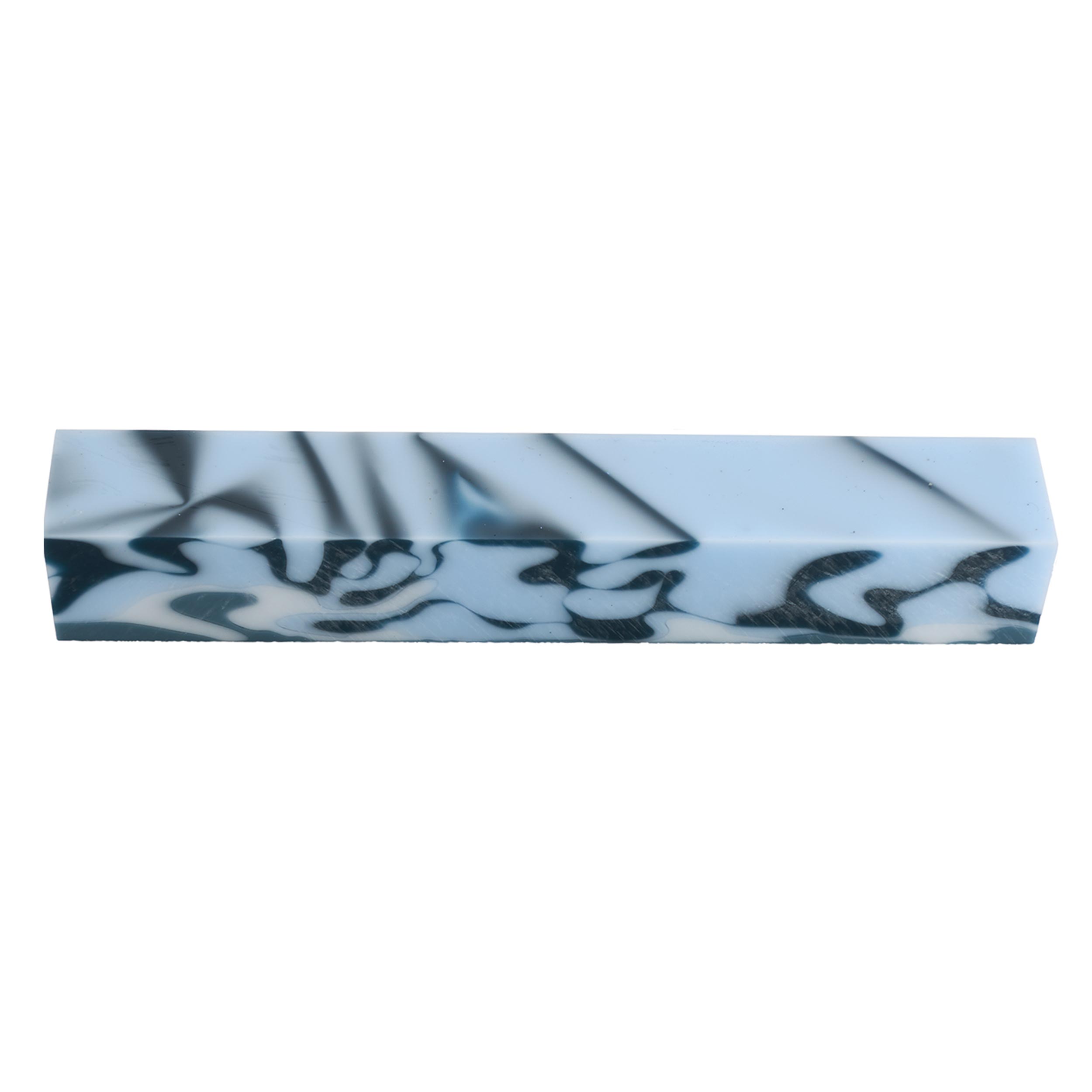 Acrylic Pen Blank - Blue Ivory