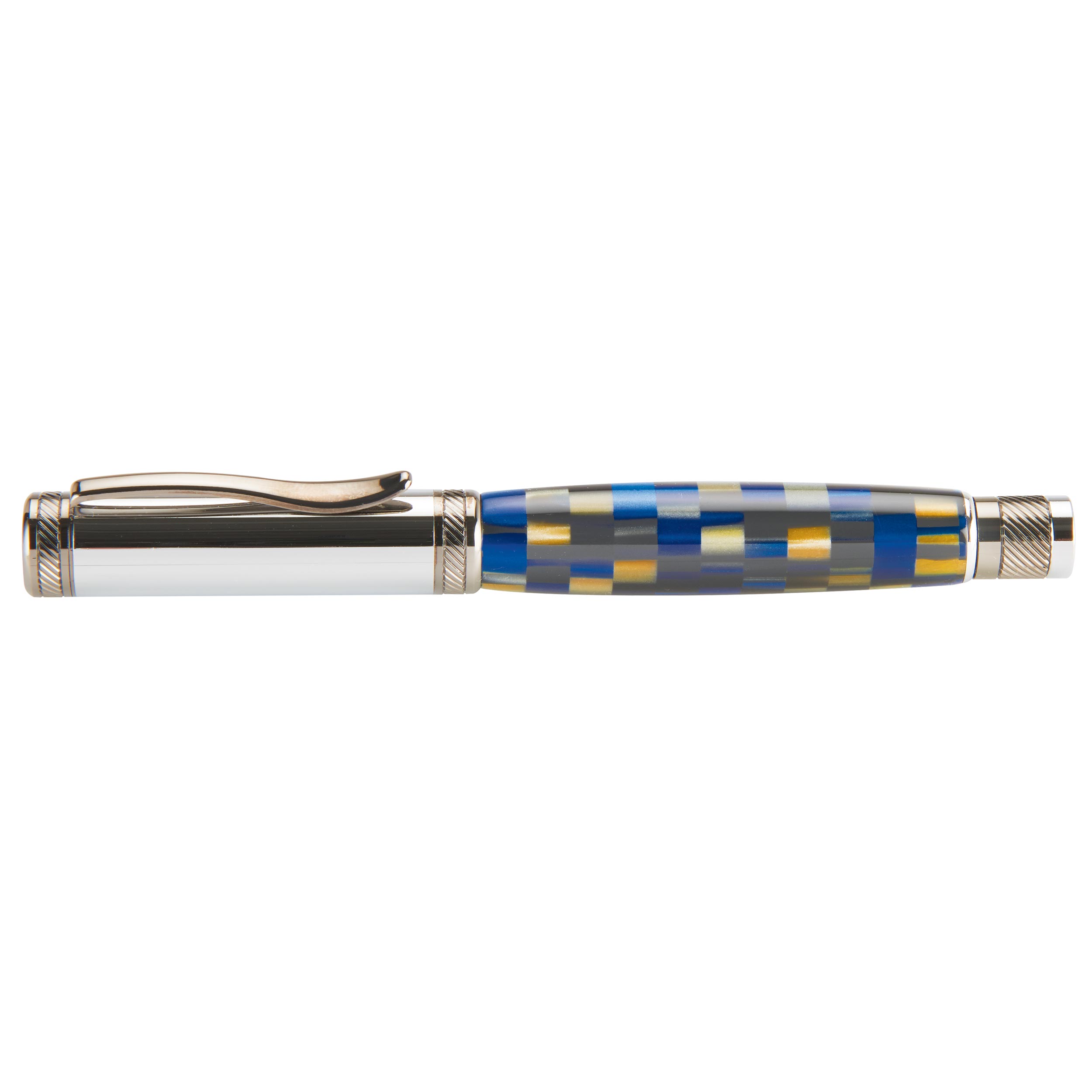 Attraction Magnetic Rollerball Pen Kit - Chrome & Gunmetal