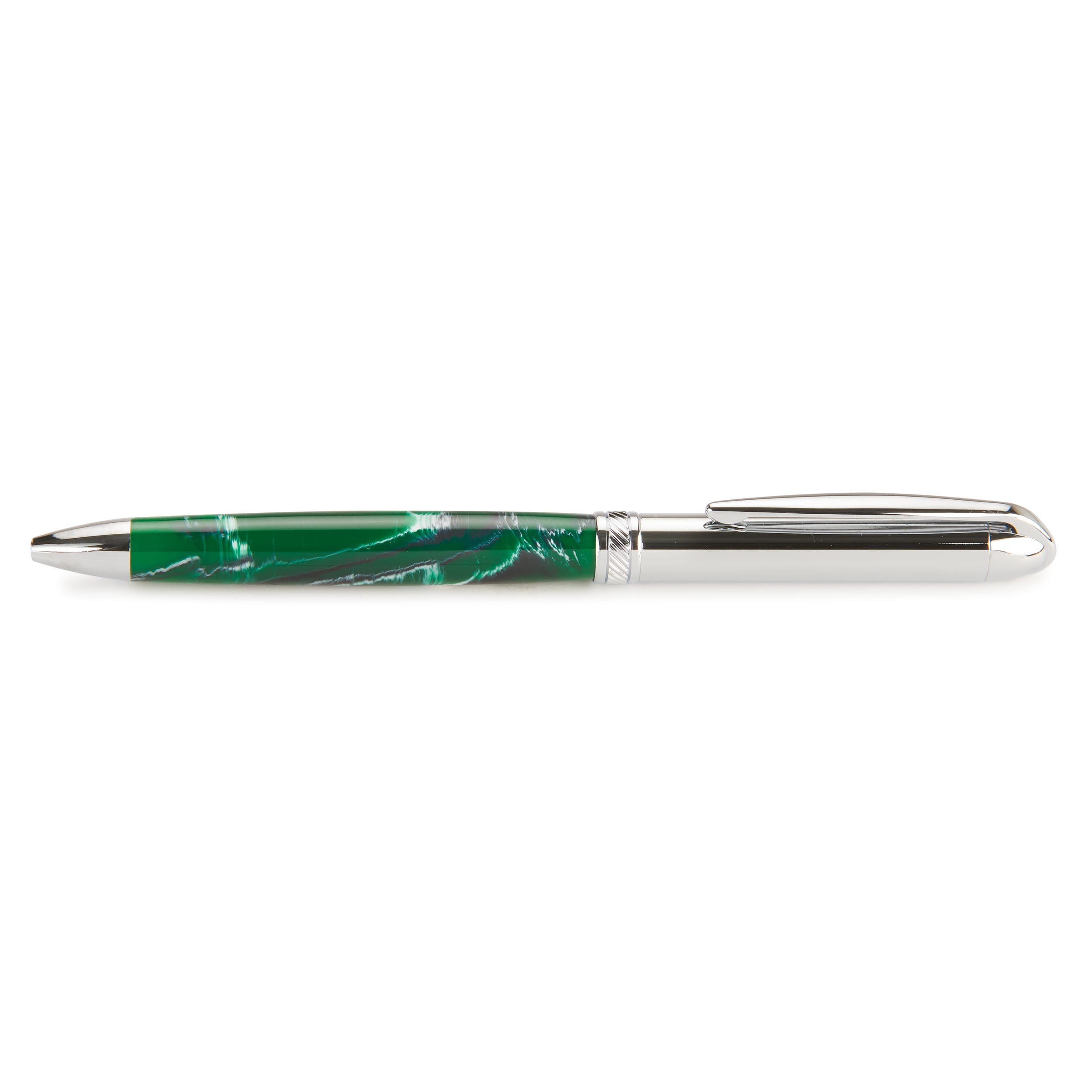 7mm Slim Style Hybrid Twist Ballpoint Pen Kit - Chrome