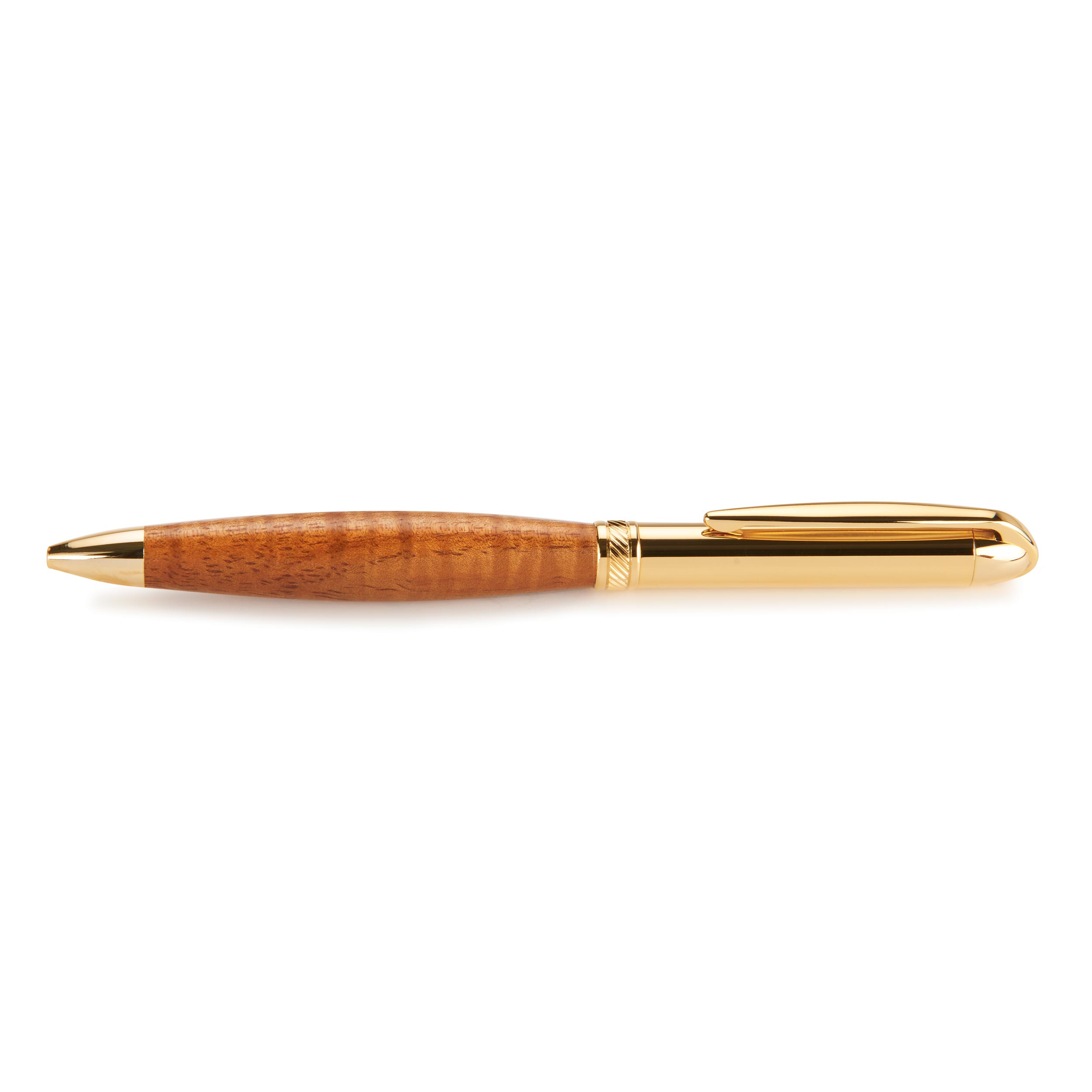 7mm Slim Style Hybrid Twist Ballpoint Pen Kit - Gold