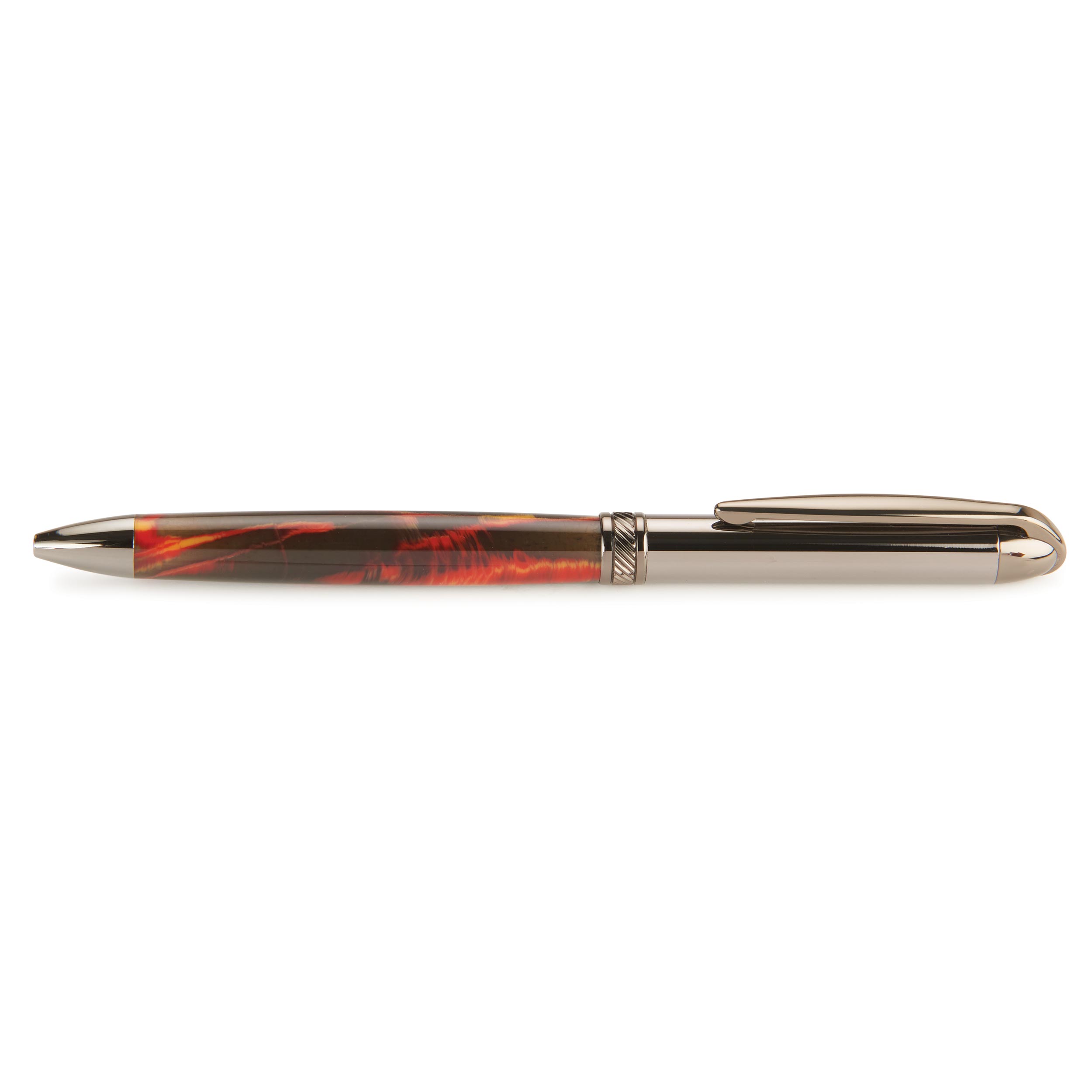 7mm Slim Style Hybrid Twist Ballpoint Pen Kit - Gunmetal