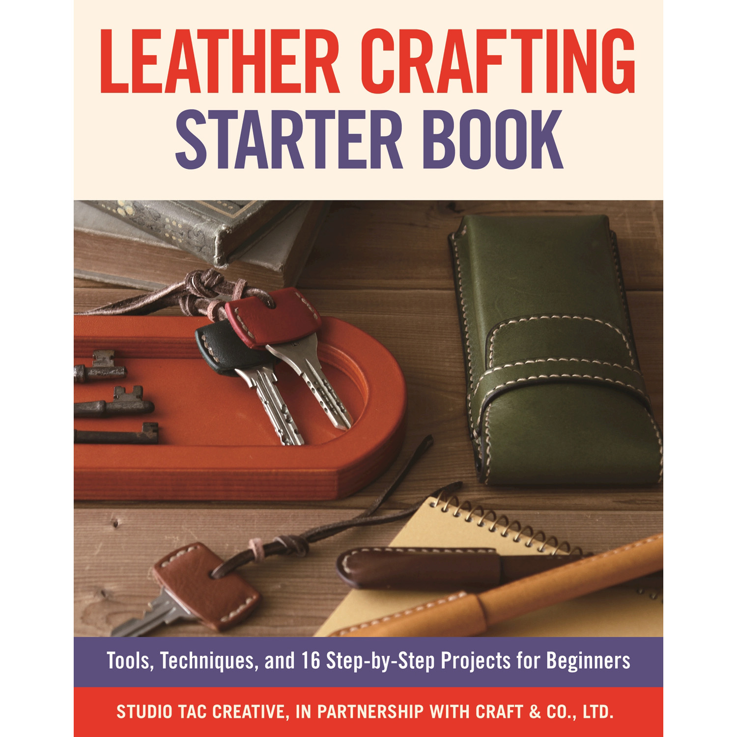 product: Fox Chapel Leather Crafting Starter Book shown