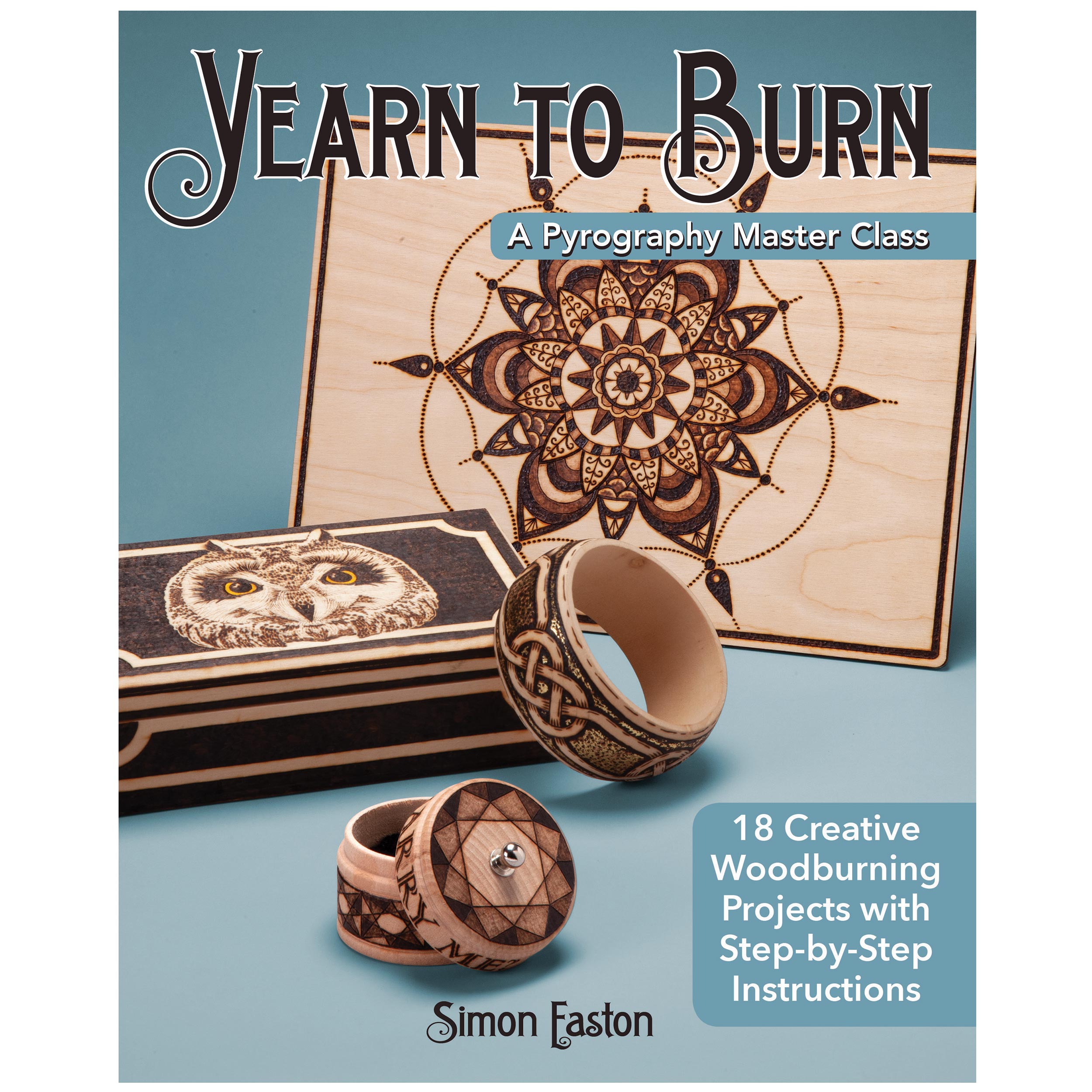 product: Fox Chapel Yearn to Burn: A Pyrography Master Class shown