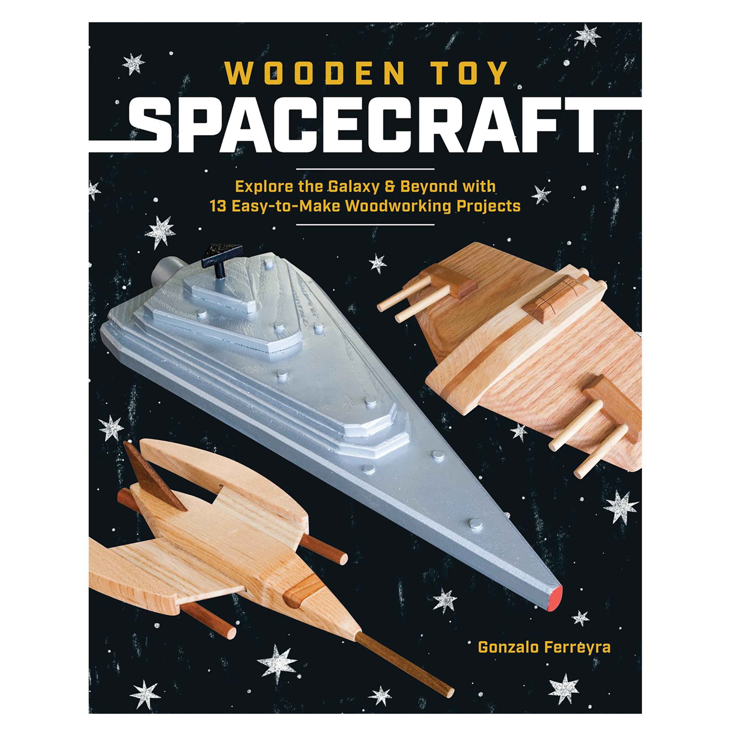 Wooden Toy Spacecraft