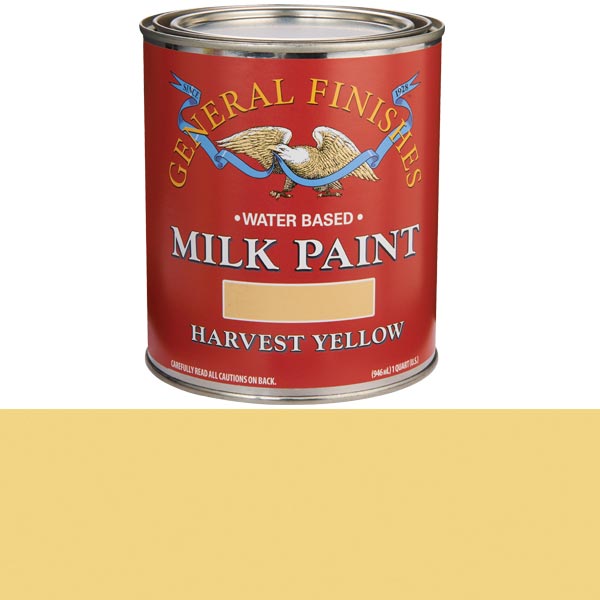 Harvest Yellow Milk Paint Quart