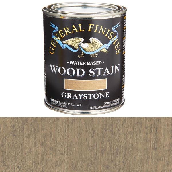 Wood Stain, Water Based, Graystone Stain Pint
