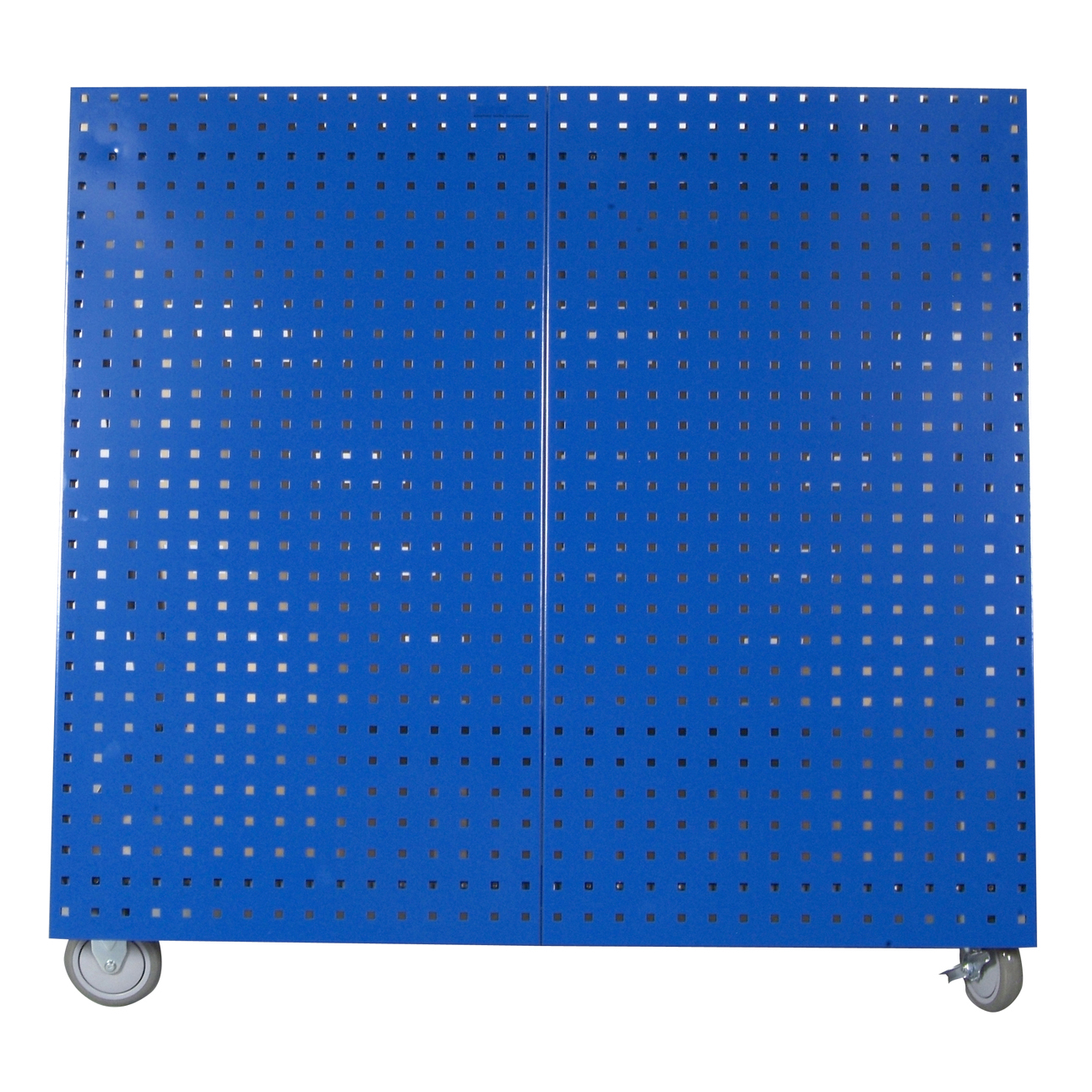 Blue Anodized Aluminum Frame Tool Cart With Tray