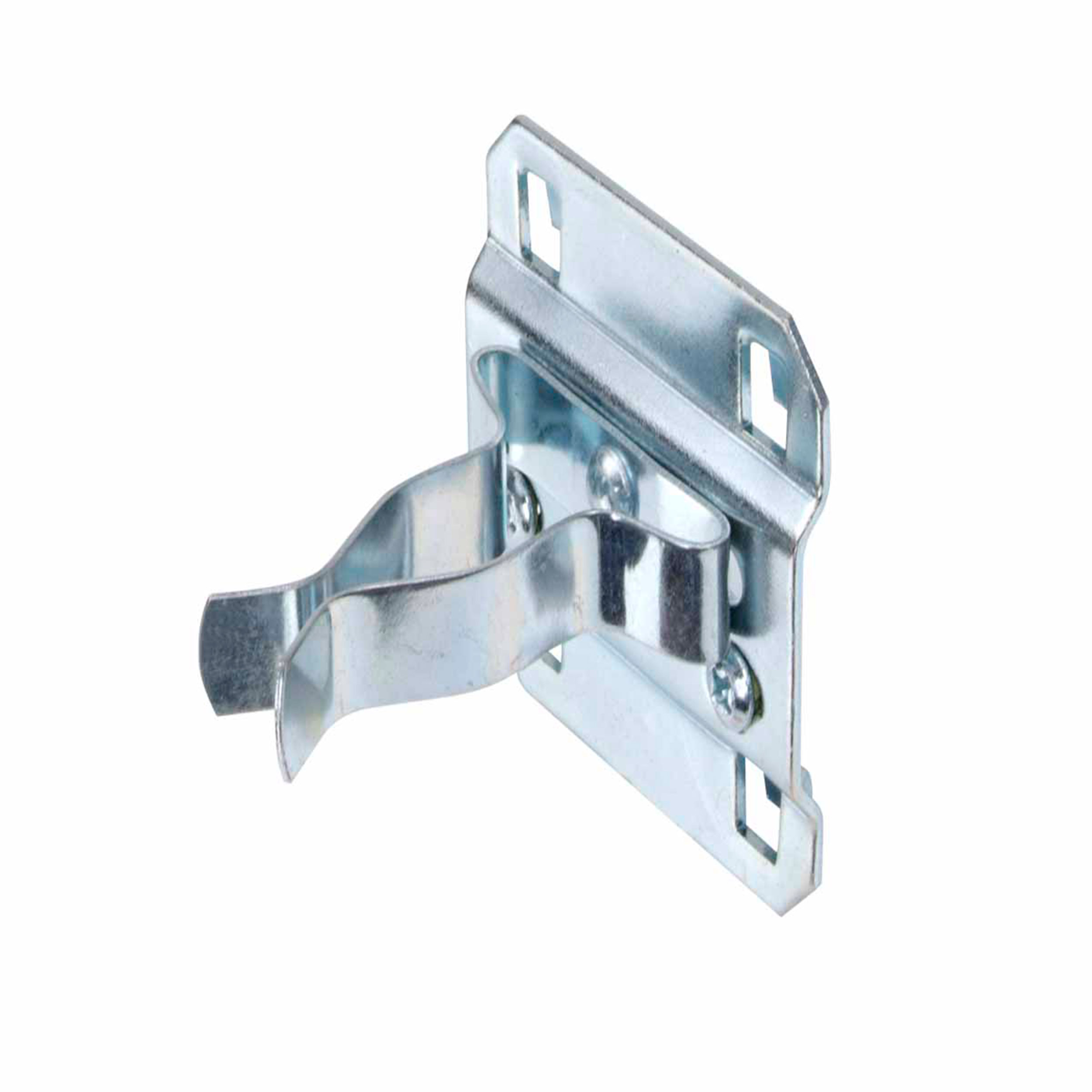 3/4 In. To 1-1/4 In. Hold Range 2 In. Projection, Zinc Plated/chromate Dipped Steel Extended Spring Clip For Locboard, 5