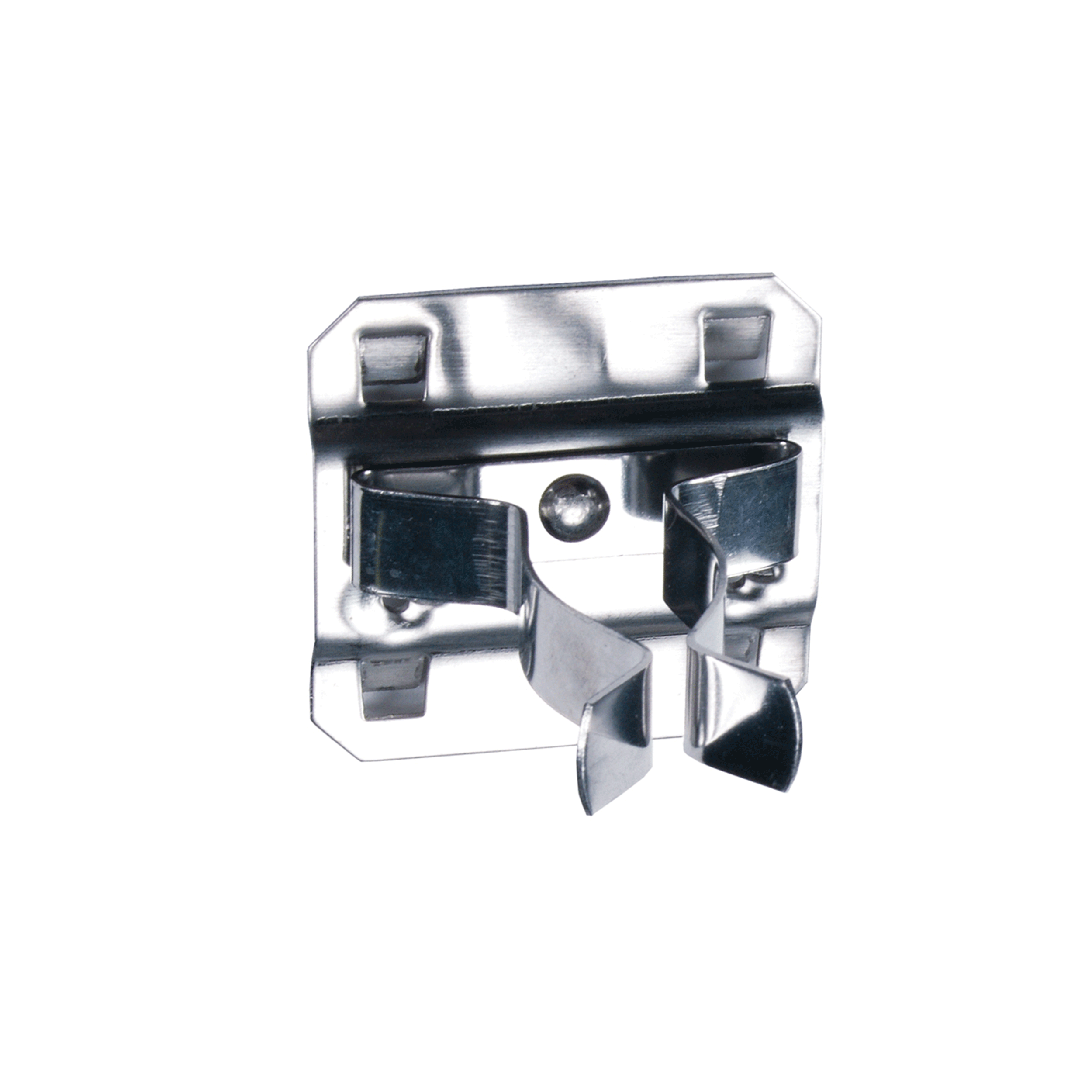 3/4 In. To 1-1/4 In. Hold Range 7/8 In. Projection, Stainless Steel Extended Spring Clip For Stainless Steel Locboard, 3
