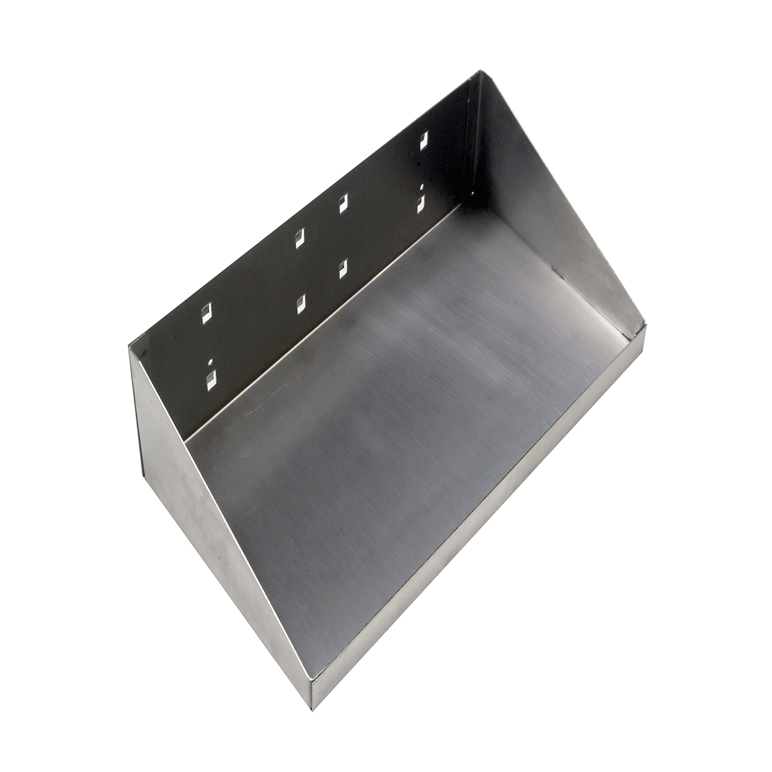 12 In. W X 6 In. D Stainless Steel Shelf For Stainless Steel Locboard