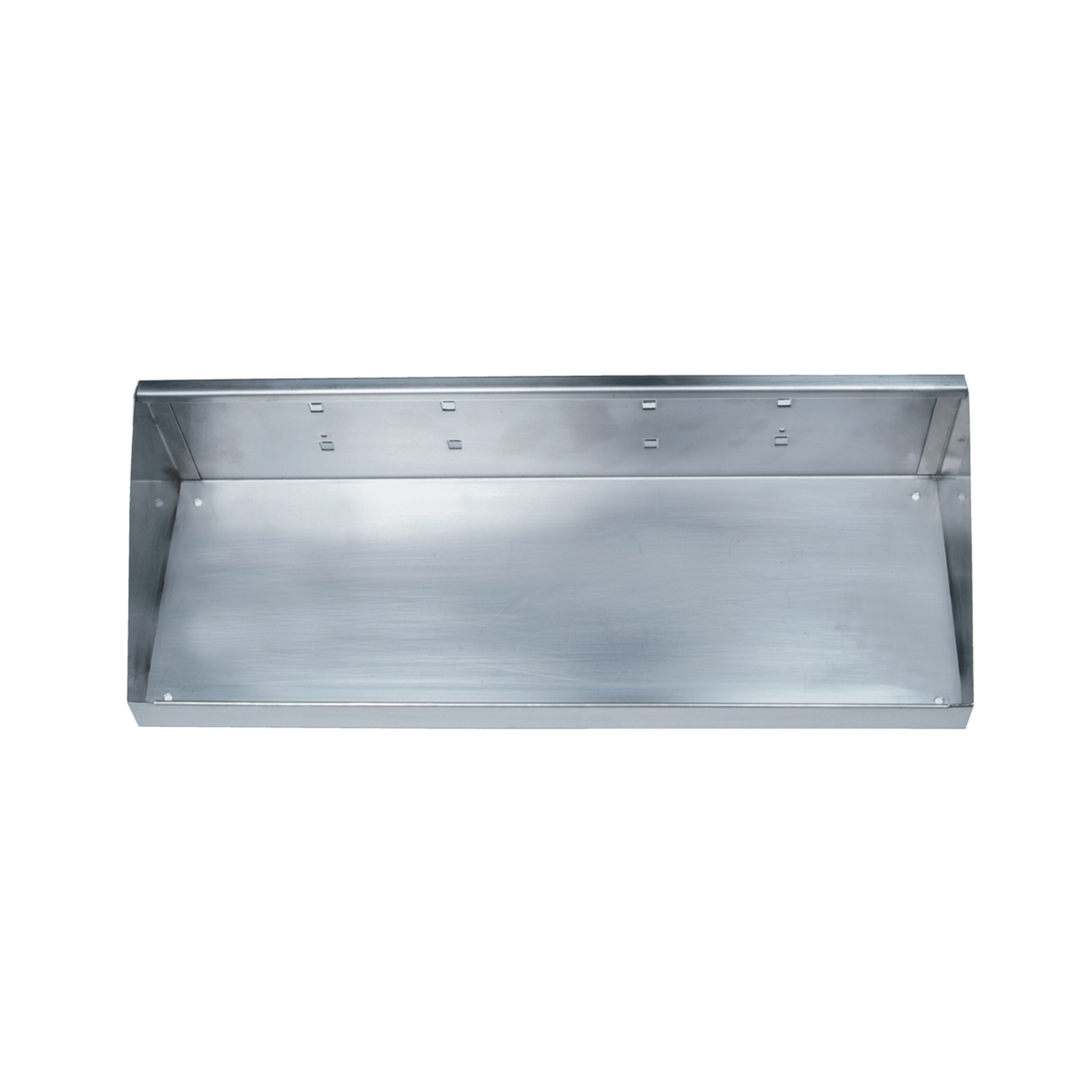 18 In. W X 6-1/2 In. Deep Stainless Steel Shelf For Stainless Steel Locboard