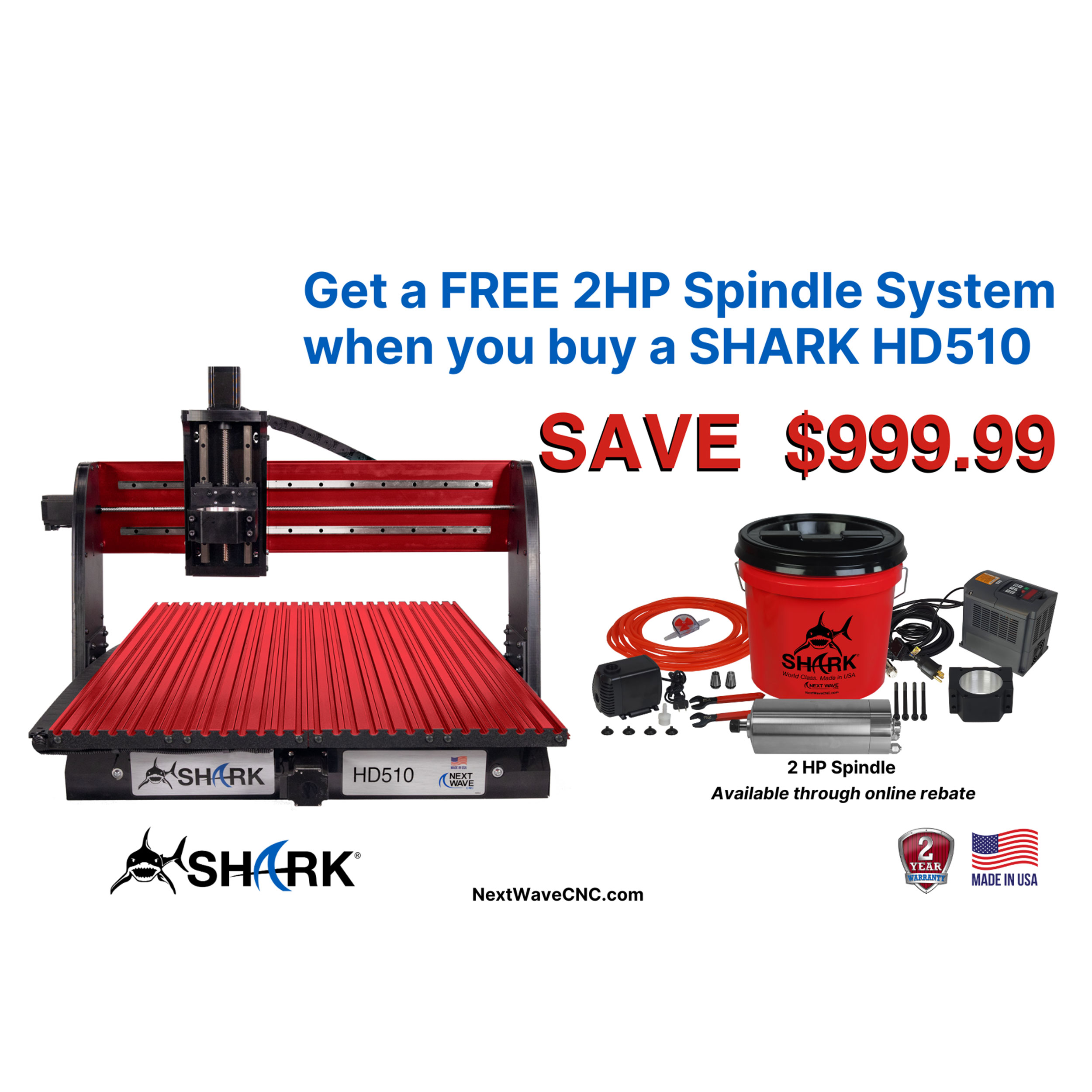 SHARK HD510 CNC Machine