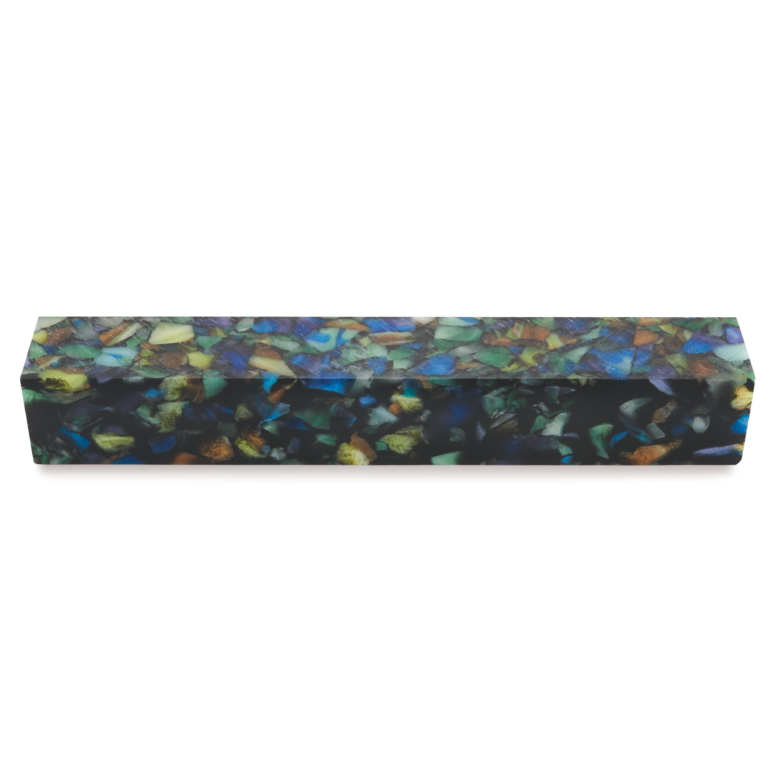 Acrylic Pen Blank - Abalone Quartz