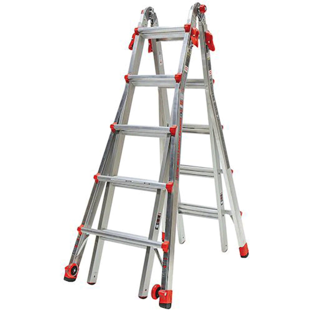 product: Little Giant Ladders Velocity Model 22 Articulated Extendable Ladder shown