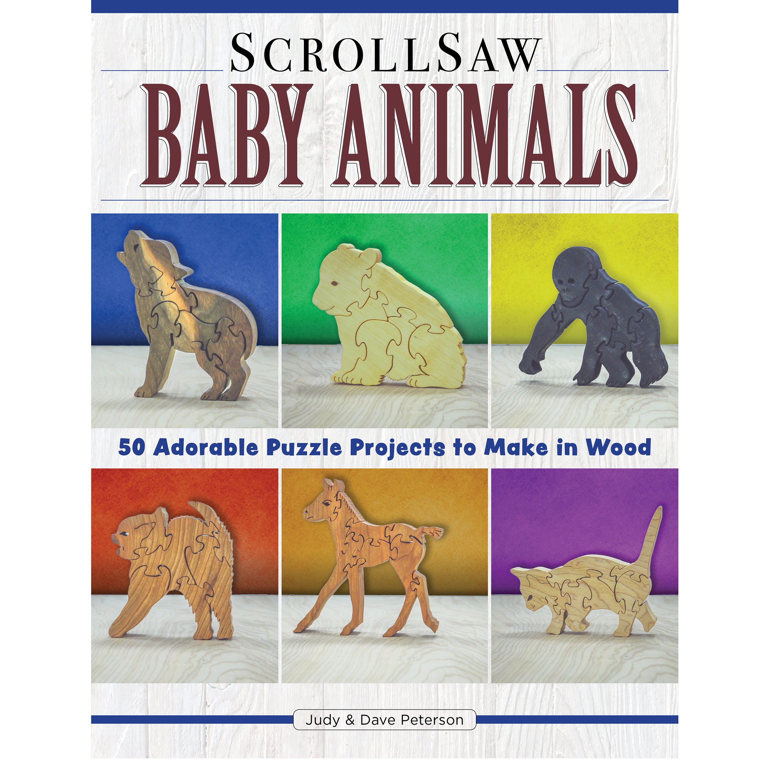 product: Fox Chapel Scroll Saw Baby Animals shown