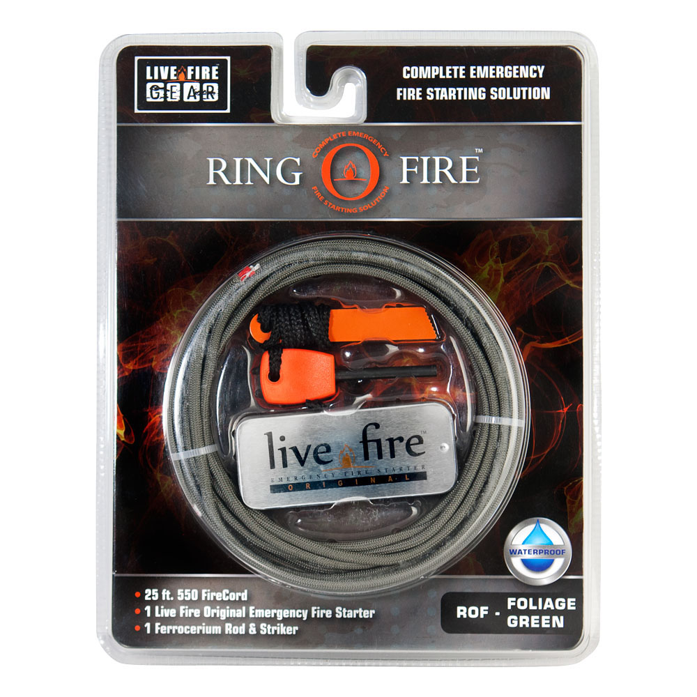 Ring O Fire Foliagegreen Paracord