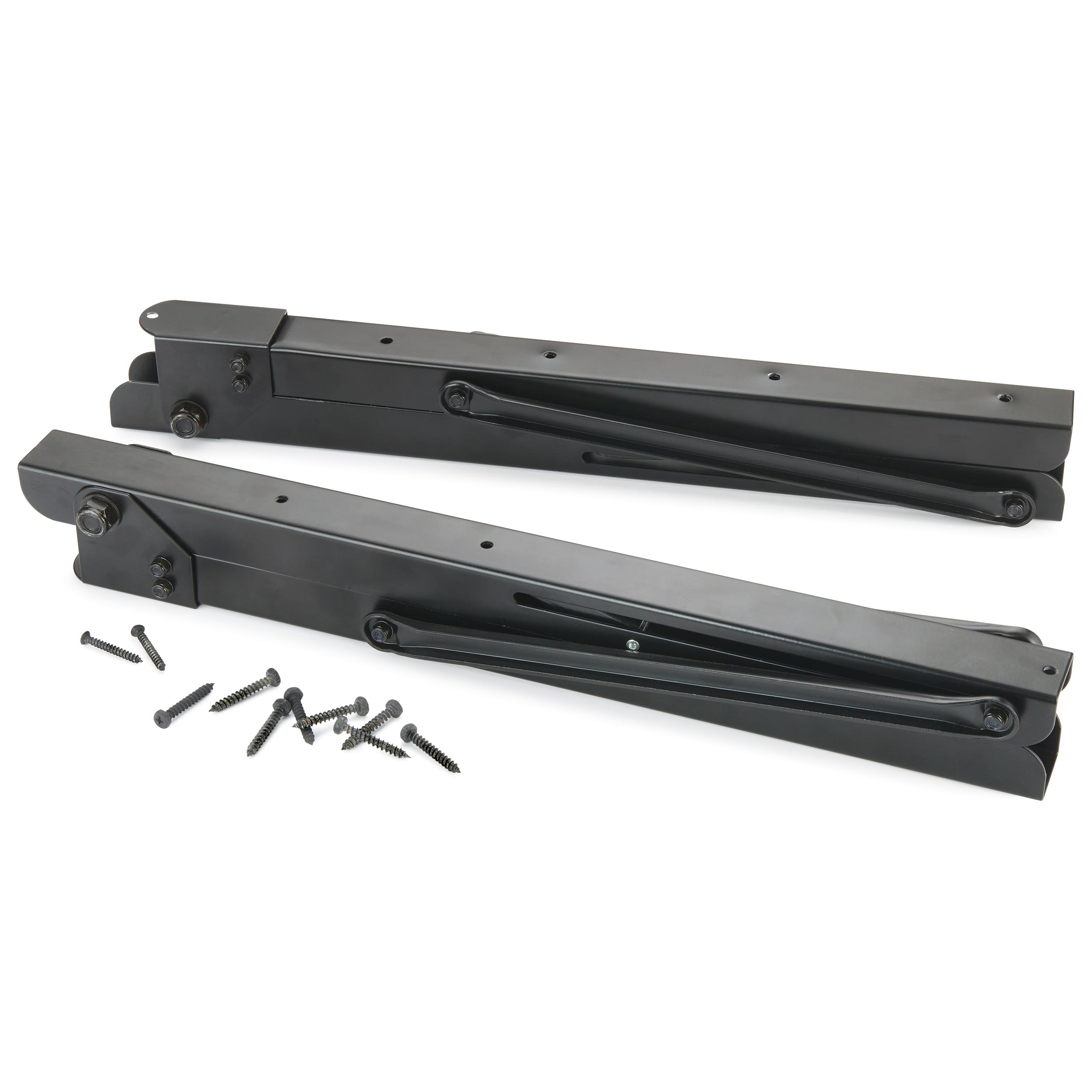 product: WoodRiver Wall Mounted Folding Workbench Brackets - Pair shown