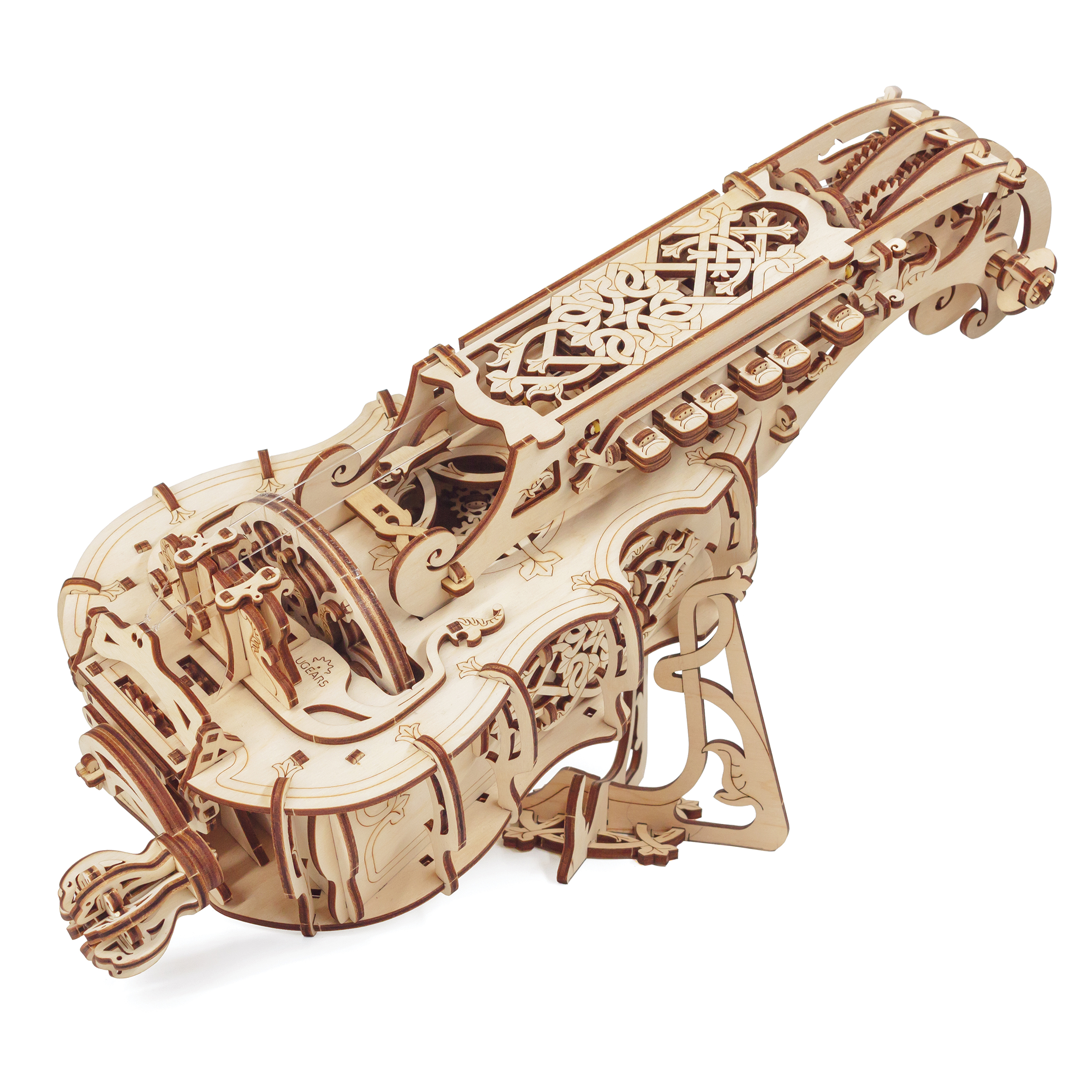 product: UGears Hurdy-Gurdy Model Kit shown