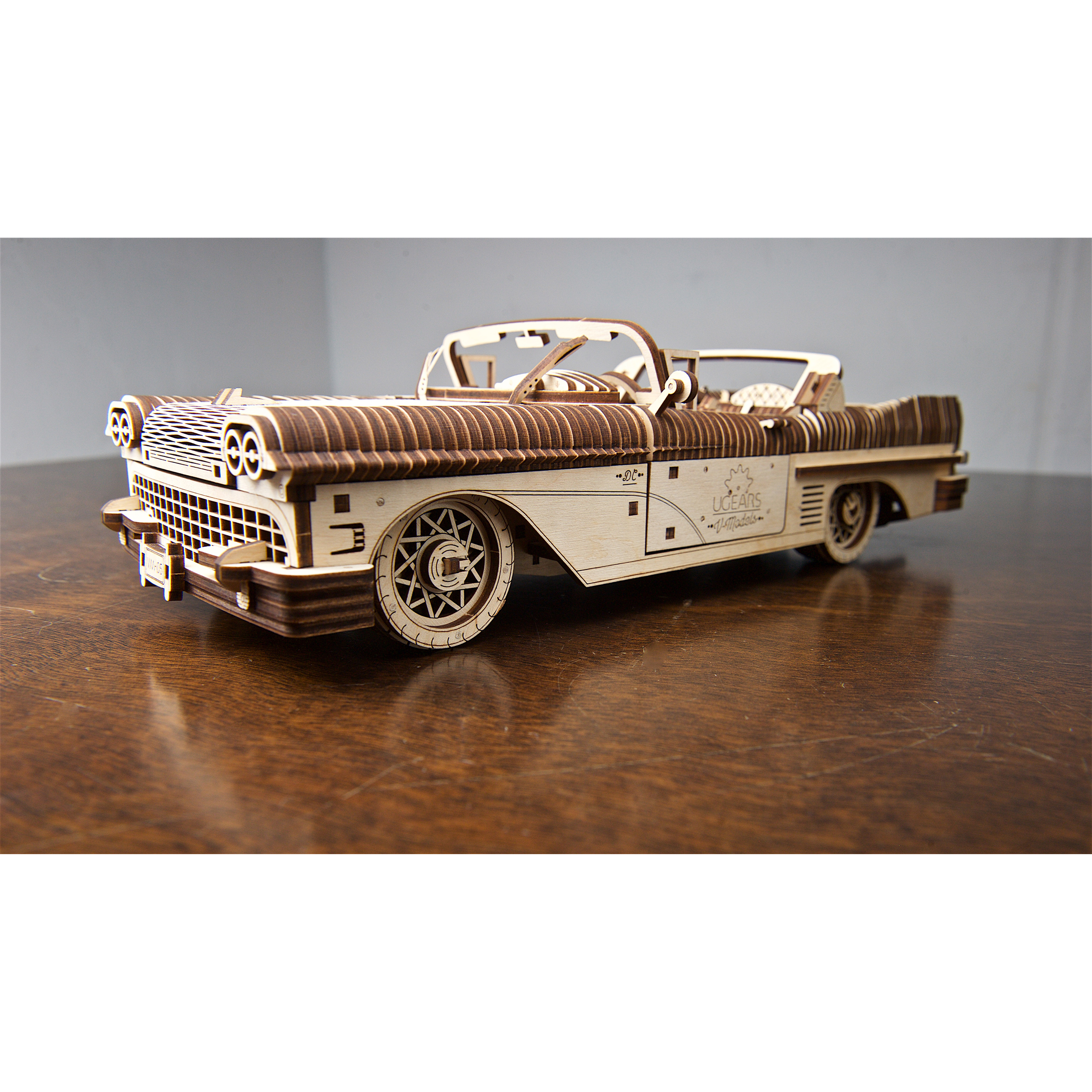 product: UGears Dream Cabriolet Model Kit shown