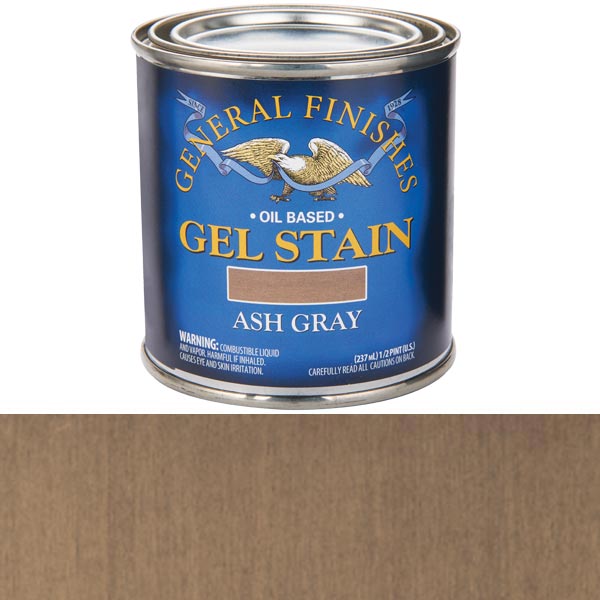 Gel Stain Ash Gray 1/2pt