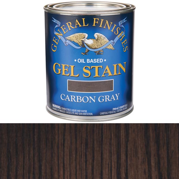 Gel Stain Carbon Gray Qt
