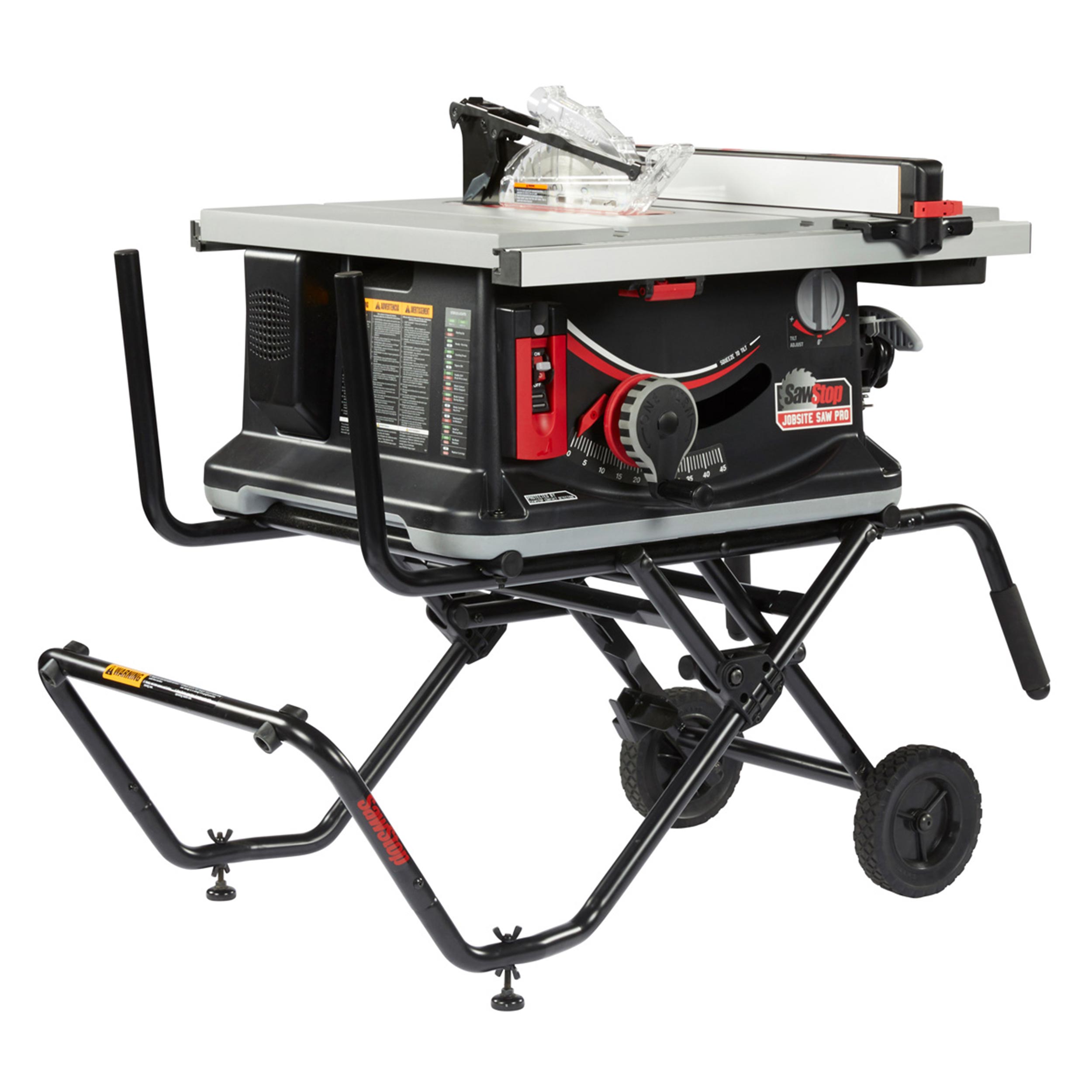 Jobsite Saw Pro With Mobile Cart Assembly