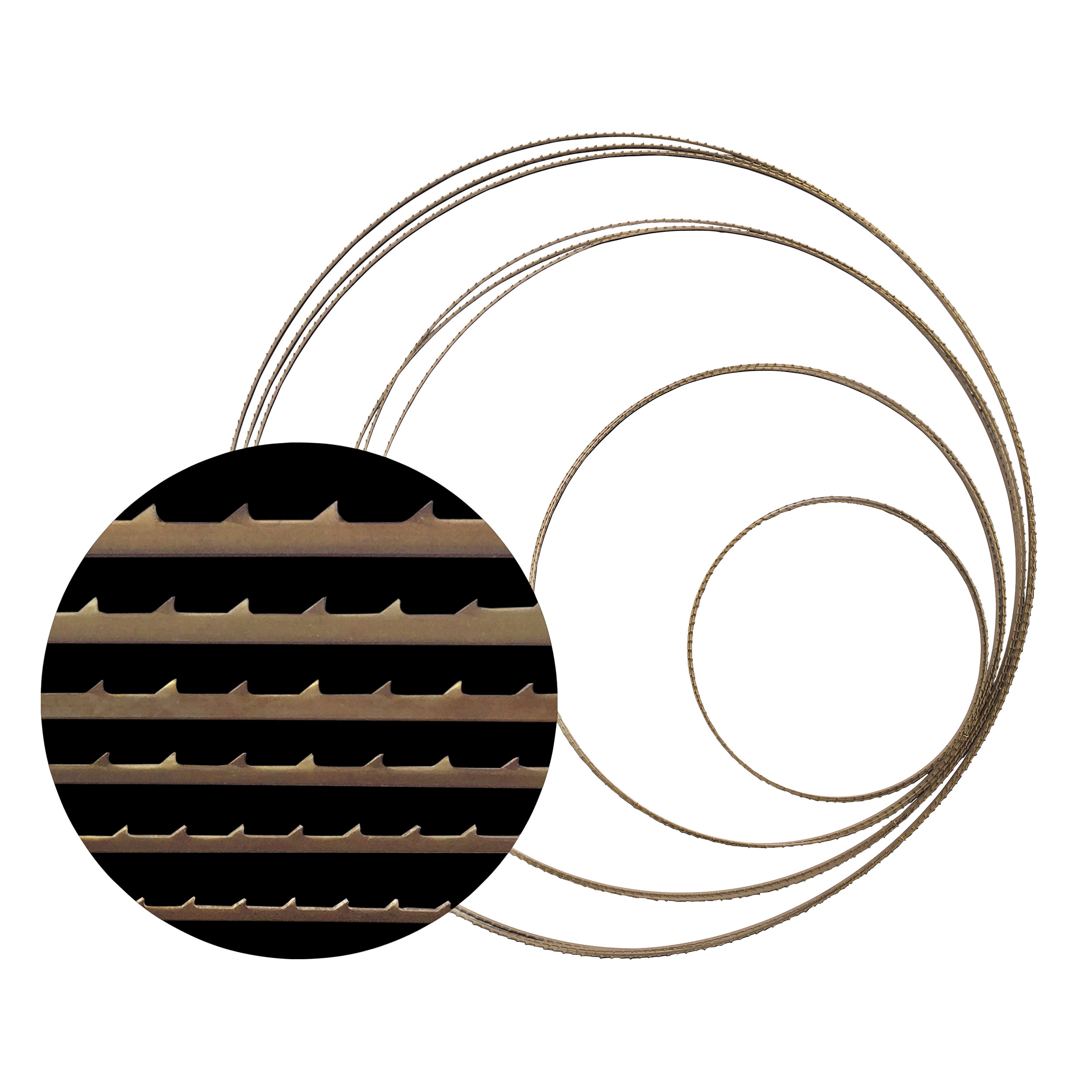 product: Pegas Scroll Band Saw Blade - #5 - 93-1/2