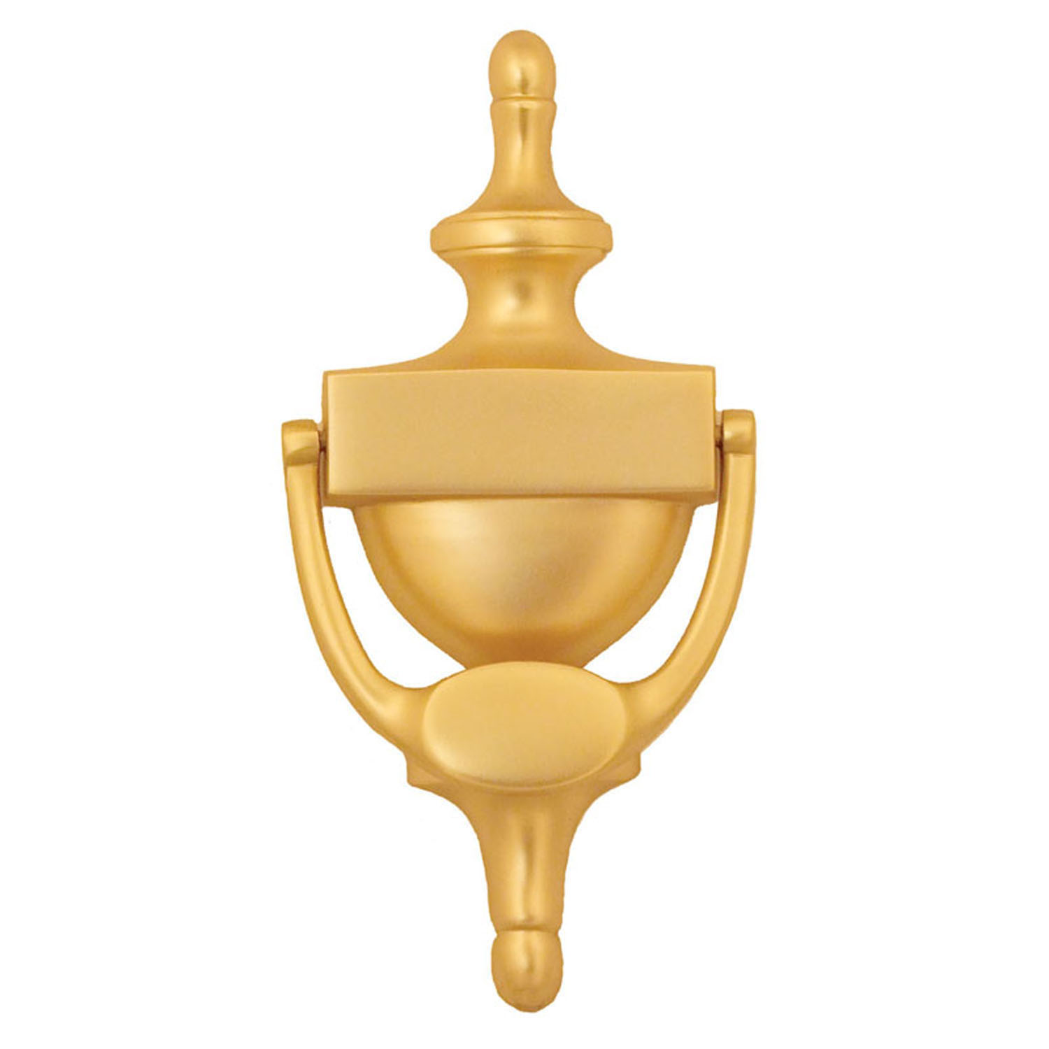 Traditional Urn Door Knocker - Brass