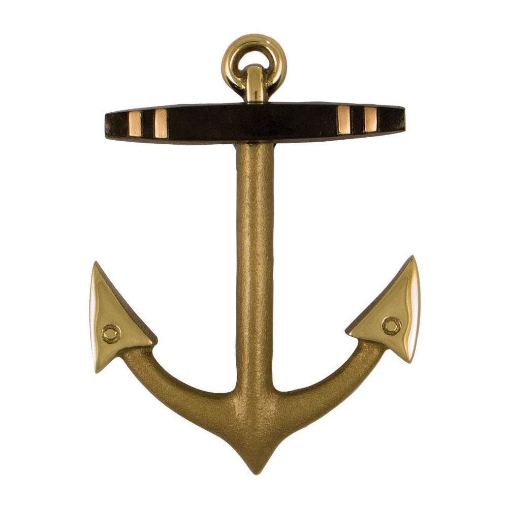 Anchor Door Knocker - Brass