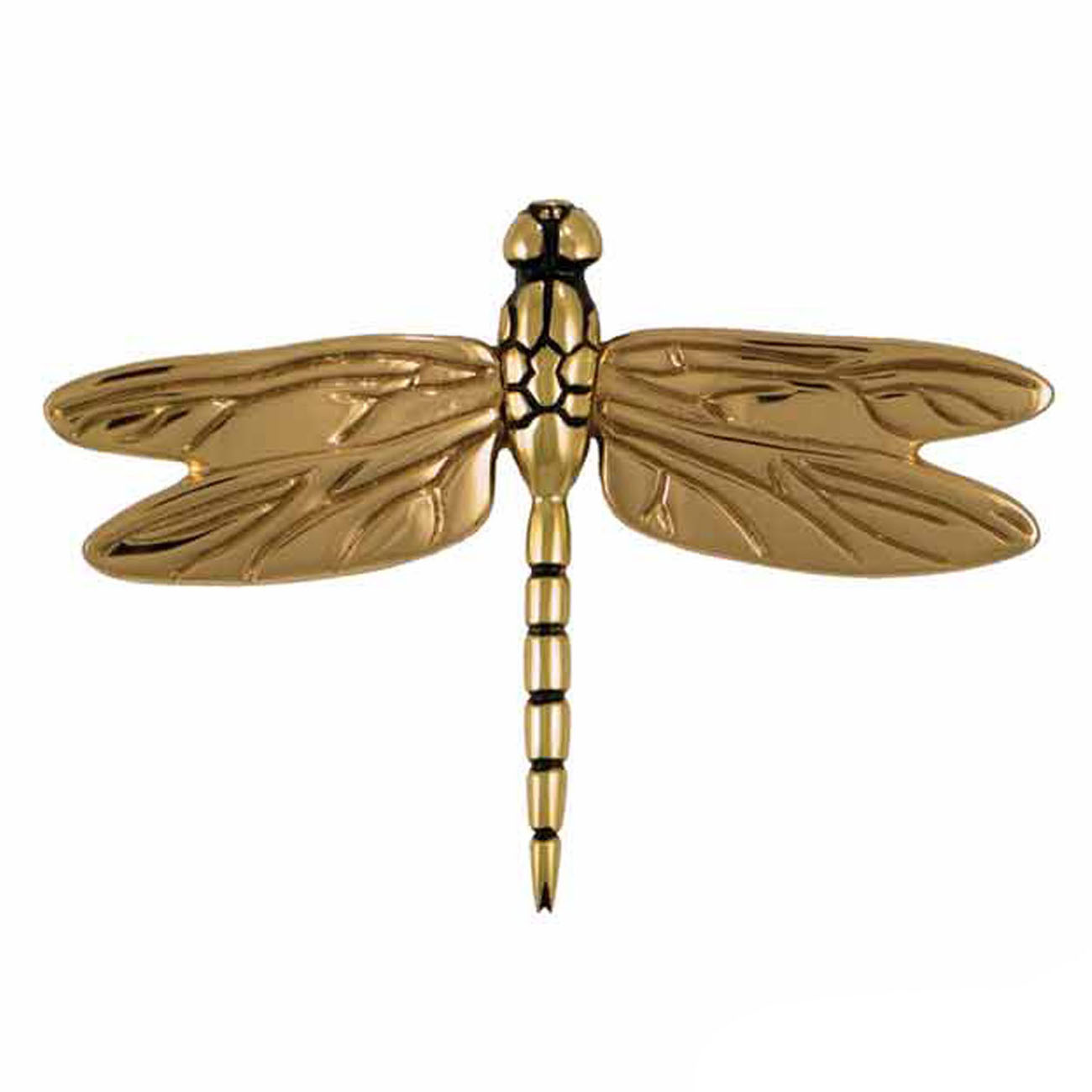 Dragonfly Door Knocker - Brass