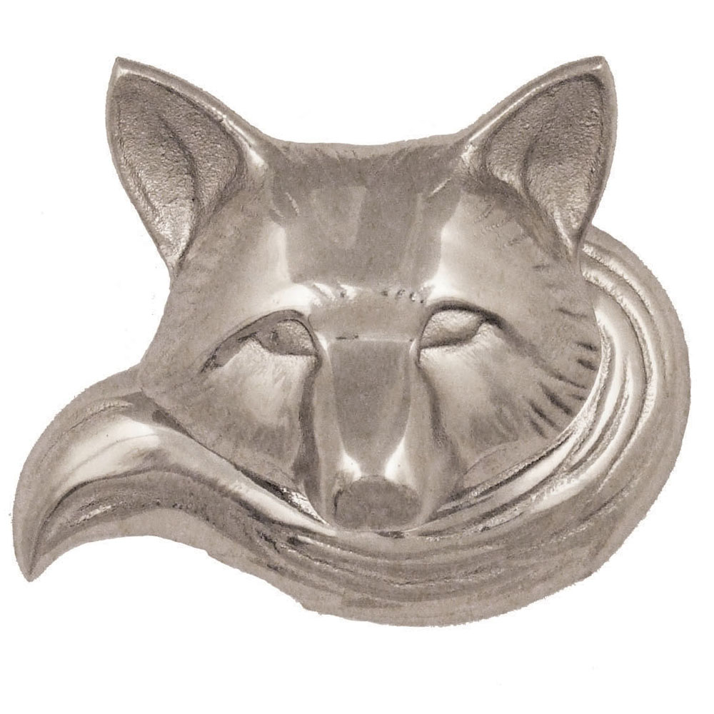 Fox Doorbell Ringer - Nickel Silver
