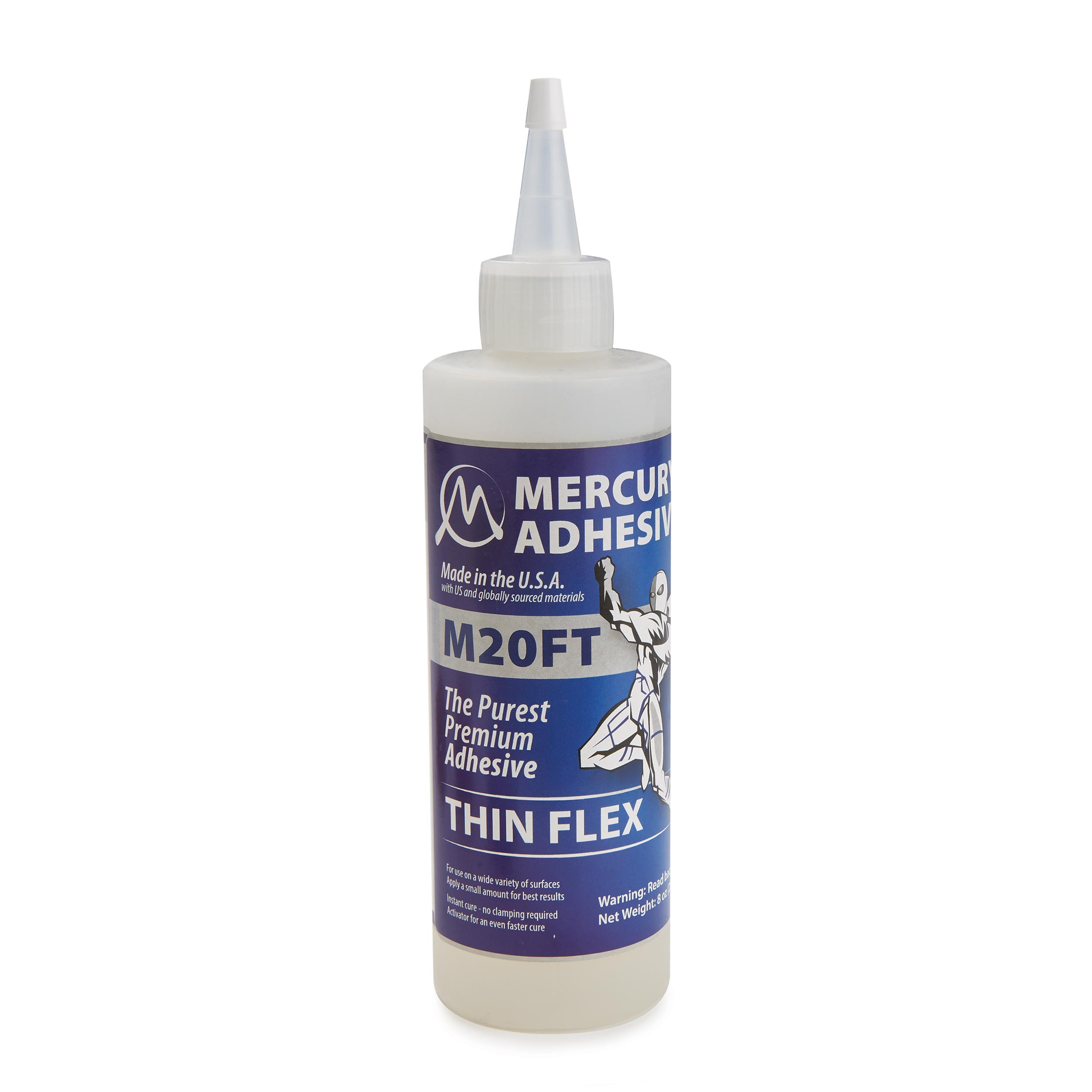 product: Mercury Adhesives CA Glue - Thin Flex - 8 oz shown