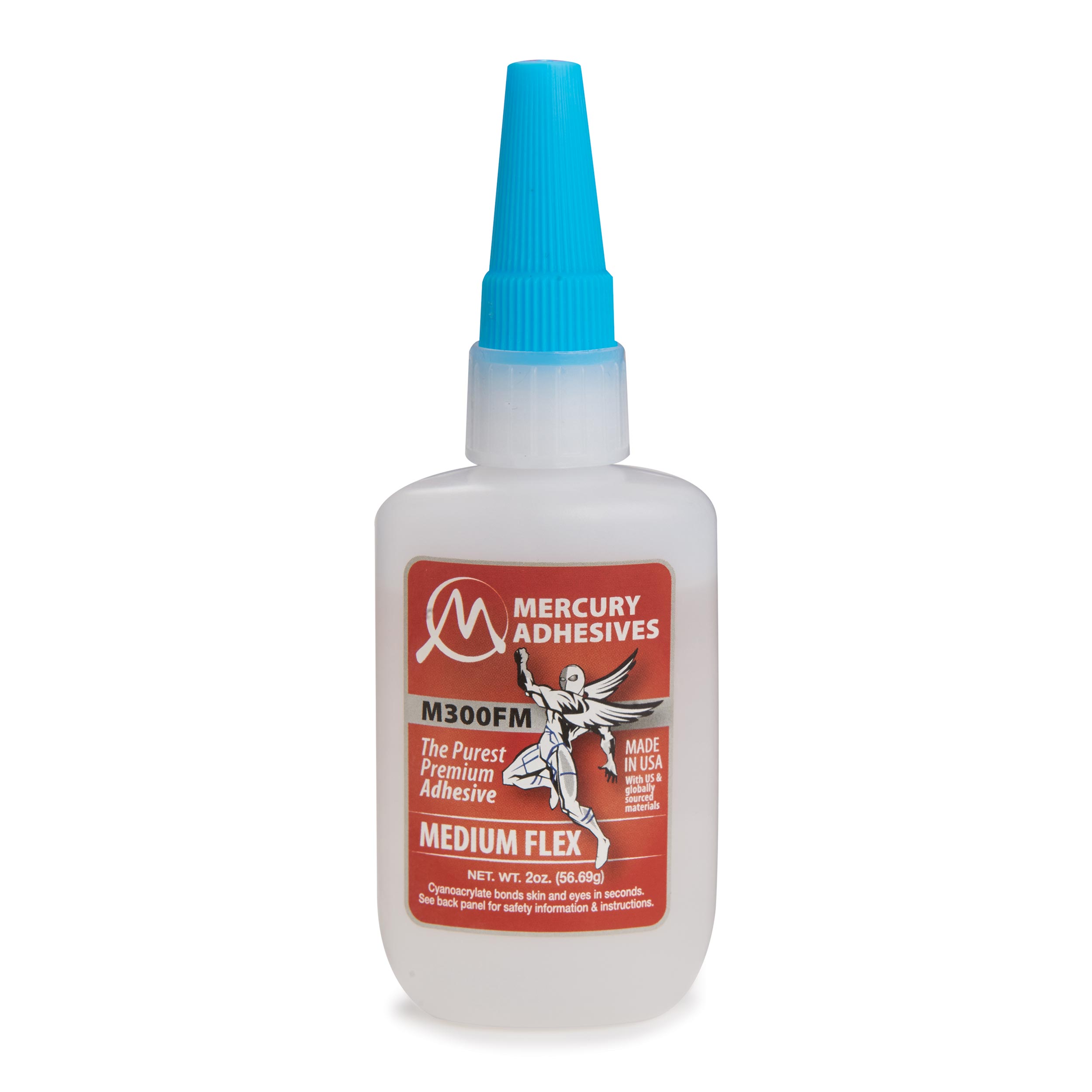 product: Mercury Adhesives CA Glue - Medium Flex - 2 oz shown
