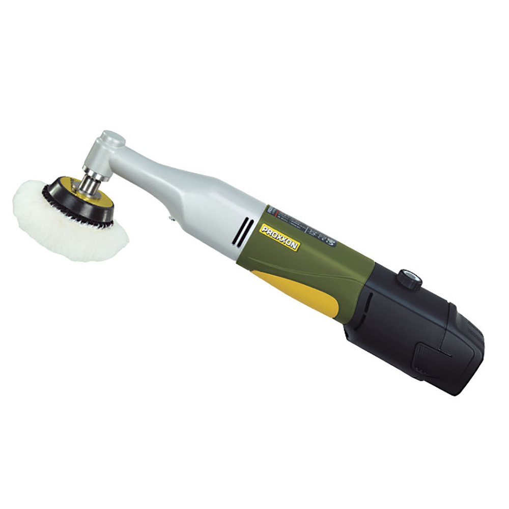 product: Proxxon Cordless Angle Sander/Polisher shown