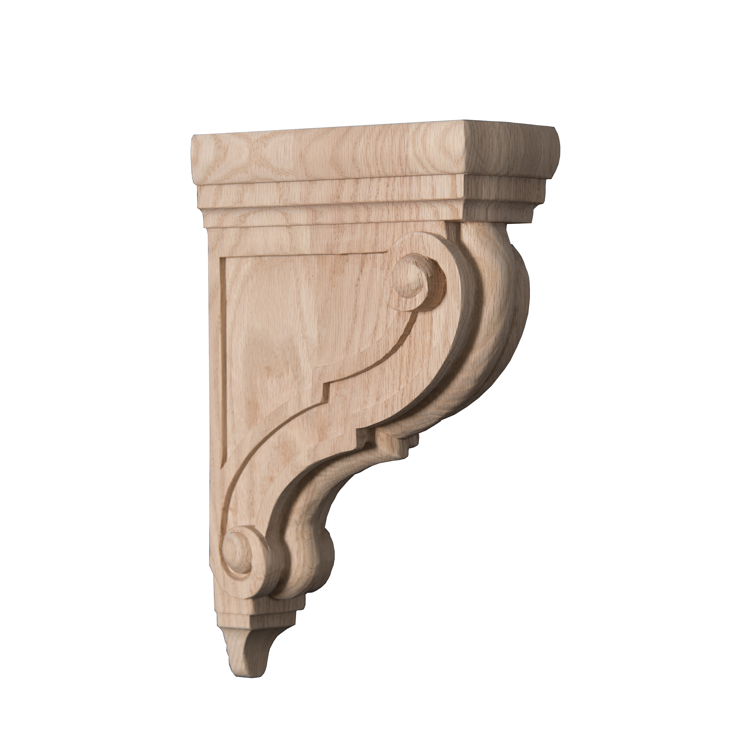 product: Osborne Athens Bar Corbel Red Oak shown