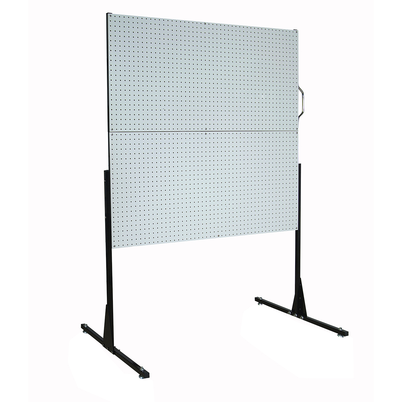 50 In. W Free-standing Pegboard Unit With 4 Polypropylene Duraboard Pegboards
