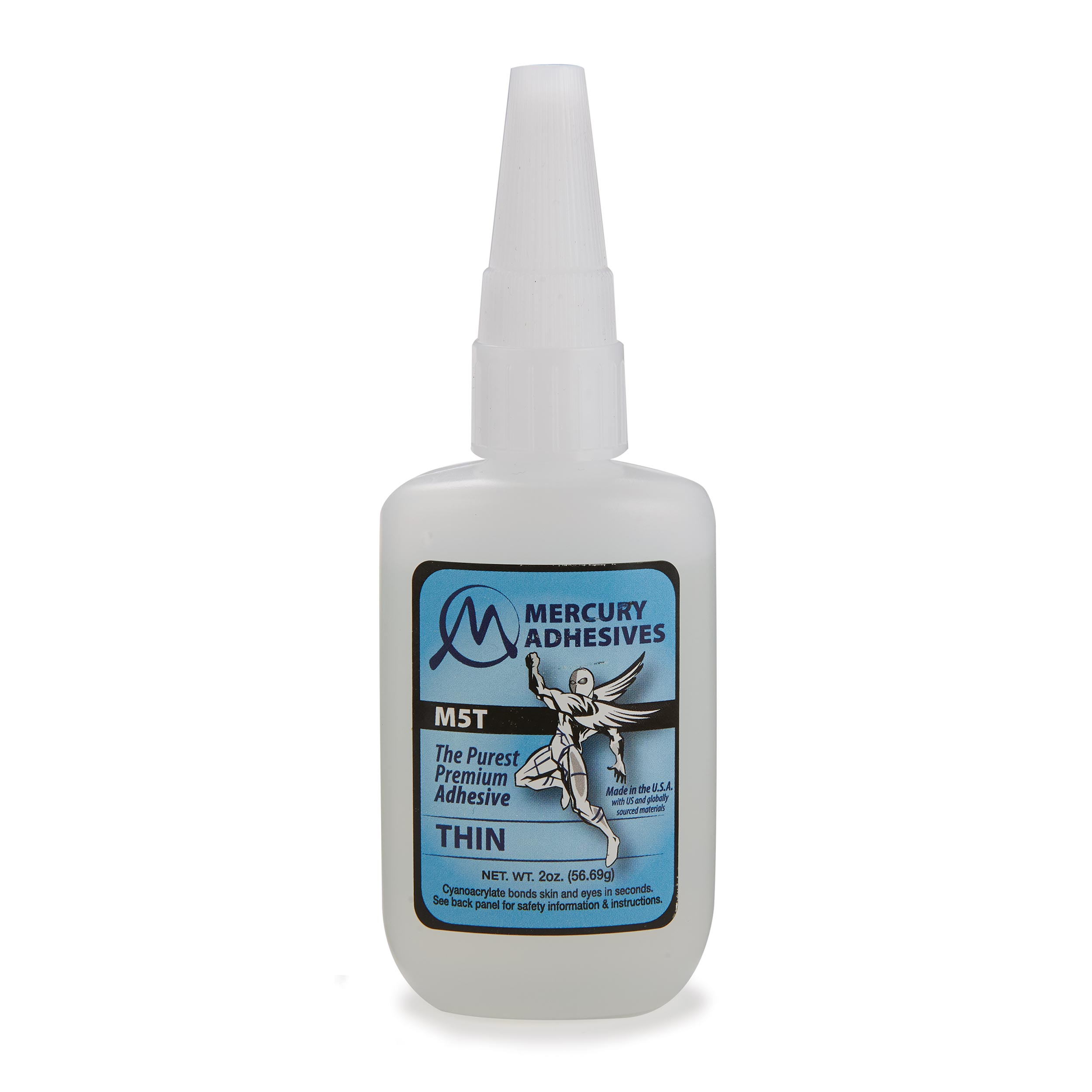 product: Mercury Adhesives CA Glue - Thin - 2 oz shown