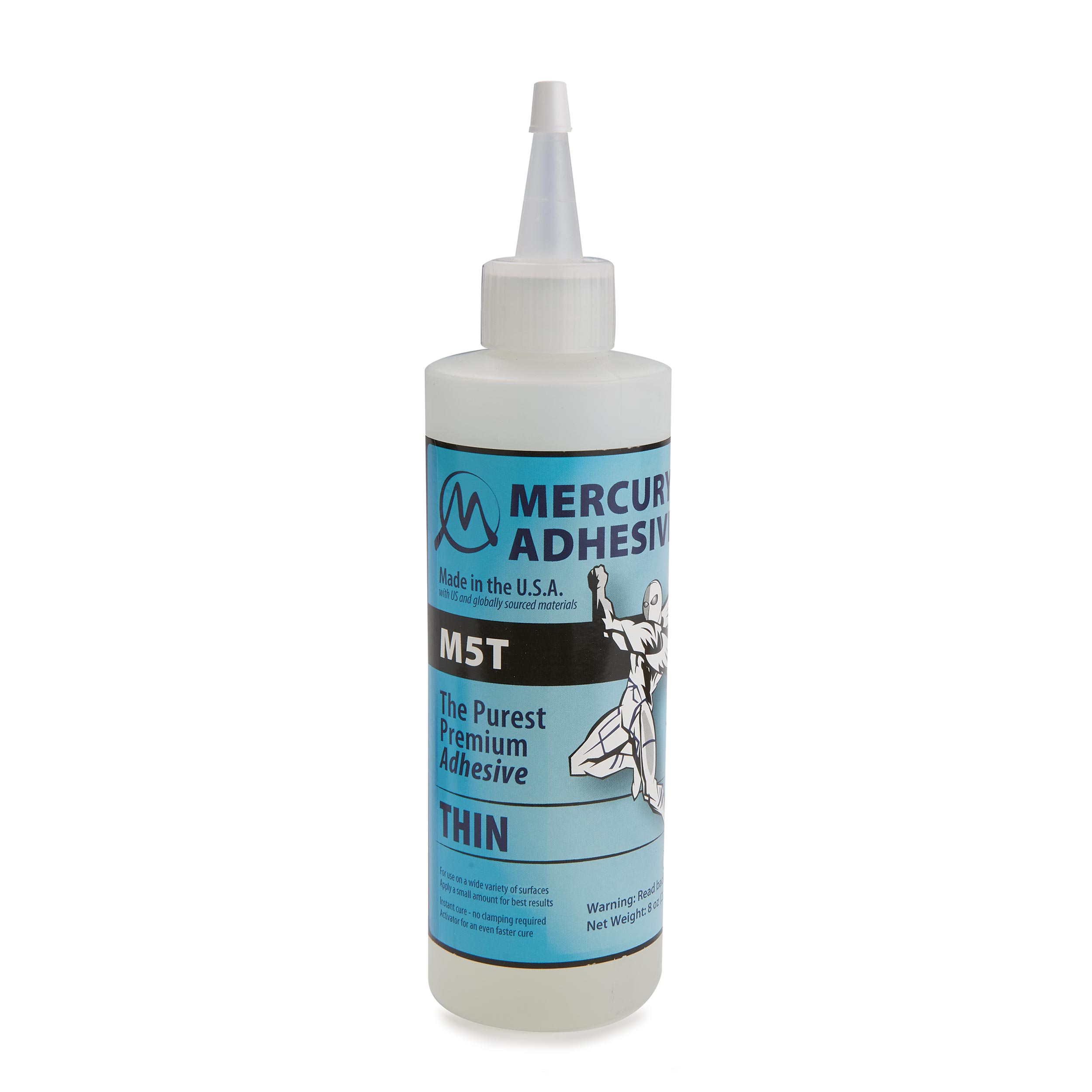 product: Mercury Adhesives CA Glue - Thin - 8 oz shown