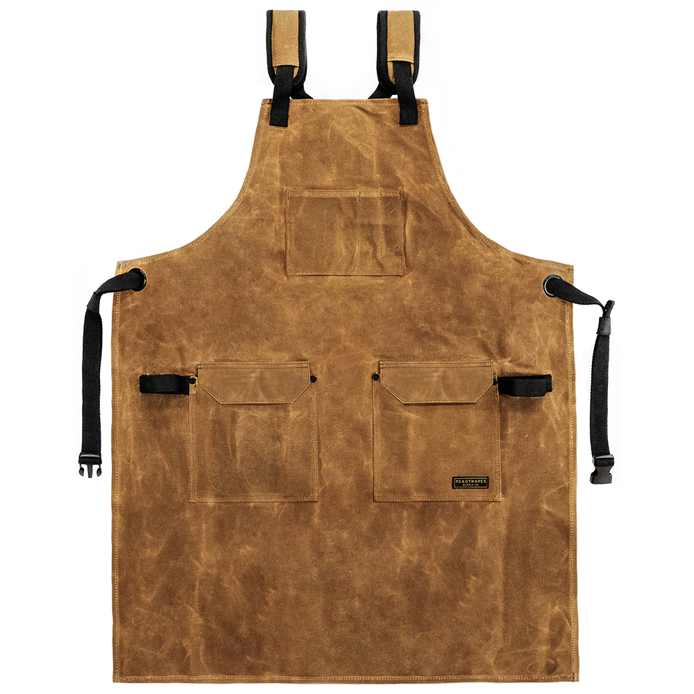 product: Readywares 5-Pocket Deluxe Utility Apron - 16 oz Waxed Canvas - 33