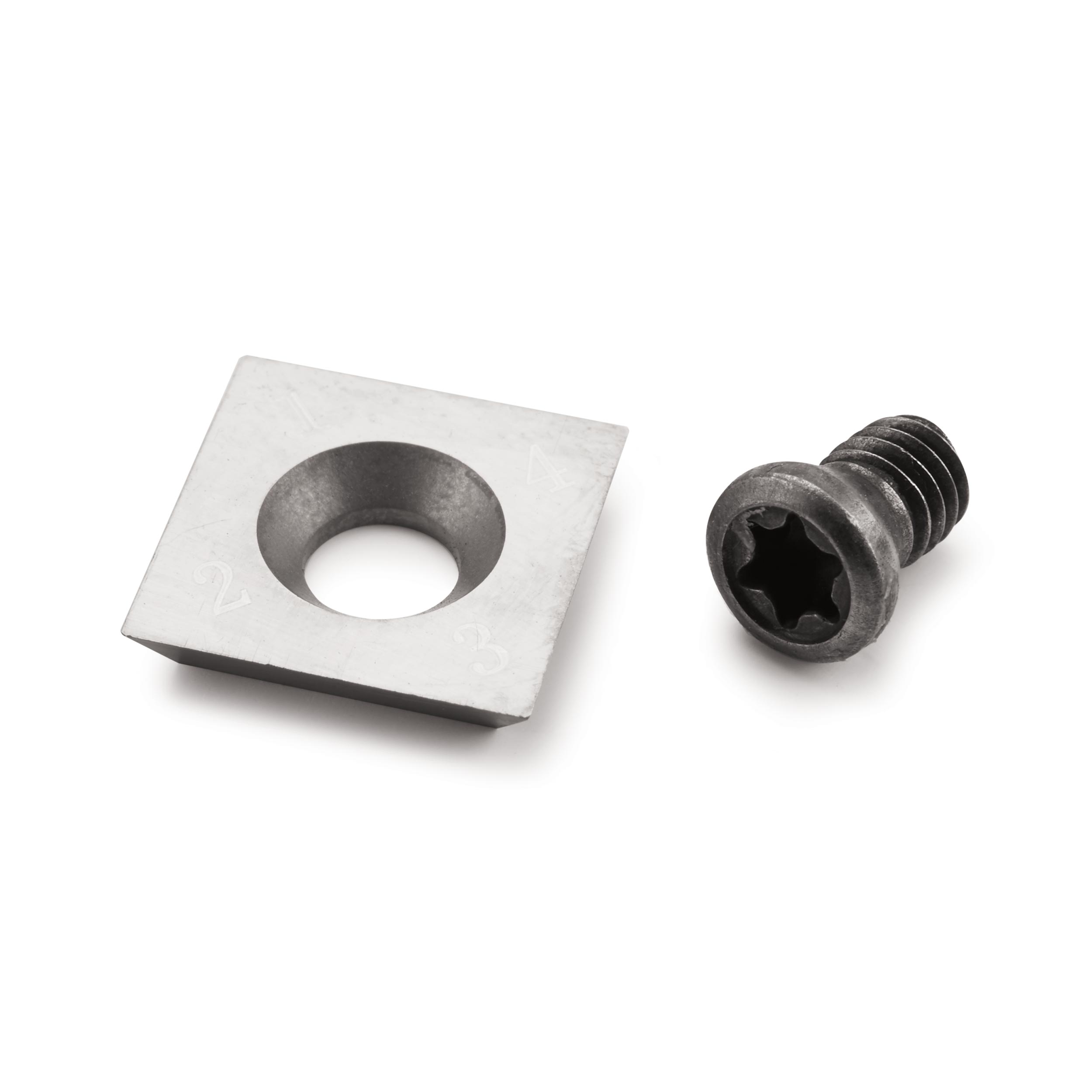 product: WoodRiver Replacement Carbide Turning Tool Insert - Square shown